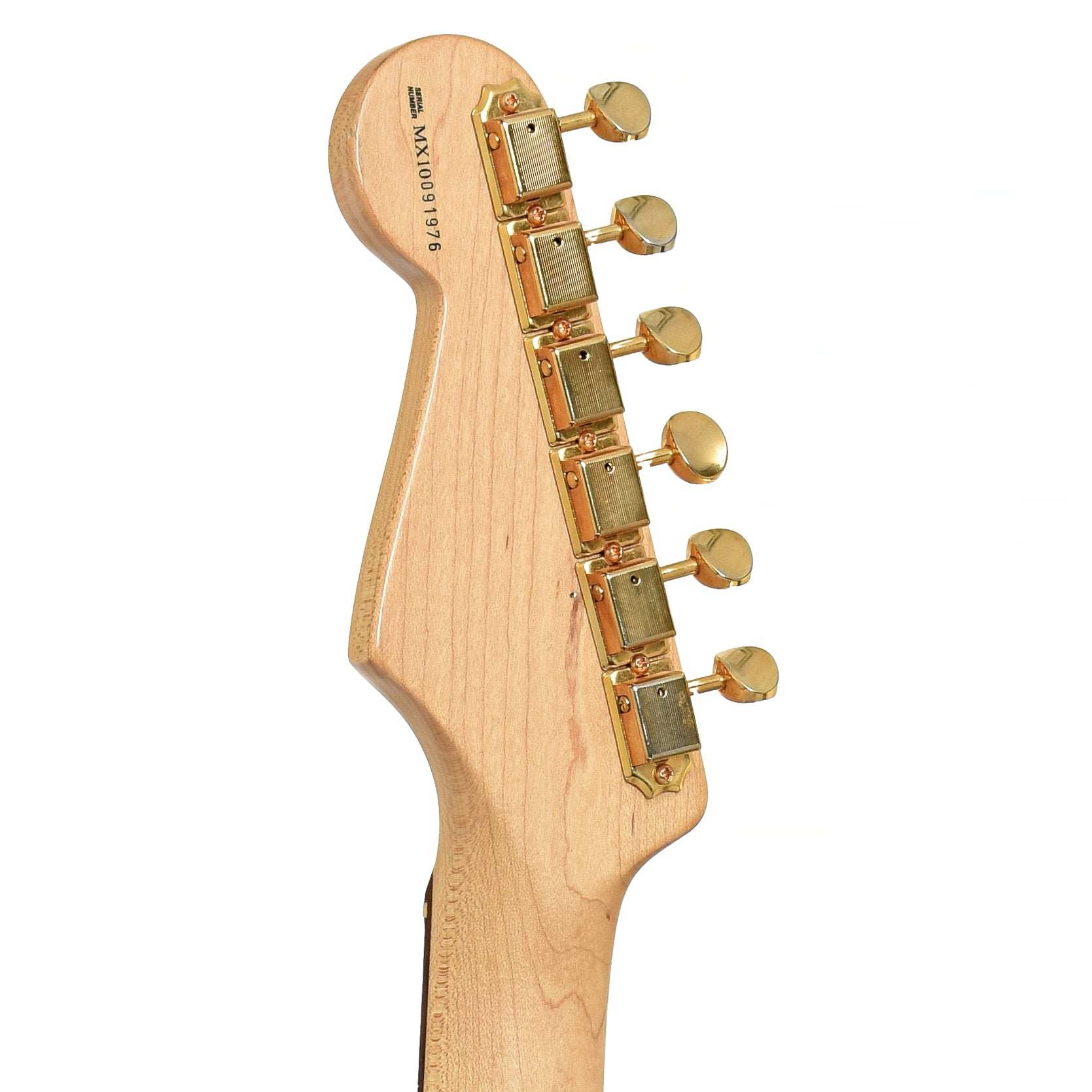 Tuners of Fender Deluxe Player Stratocaster Electric Guitar 