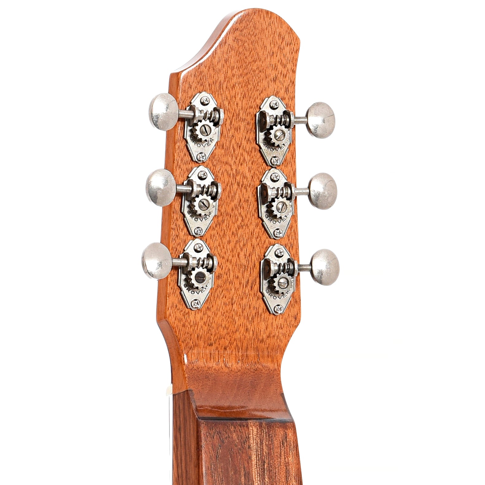 Back headstock of Traditional American Acoustics Style 1 Hawaiian Guitar (2023)