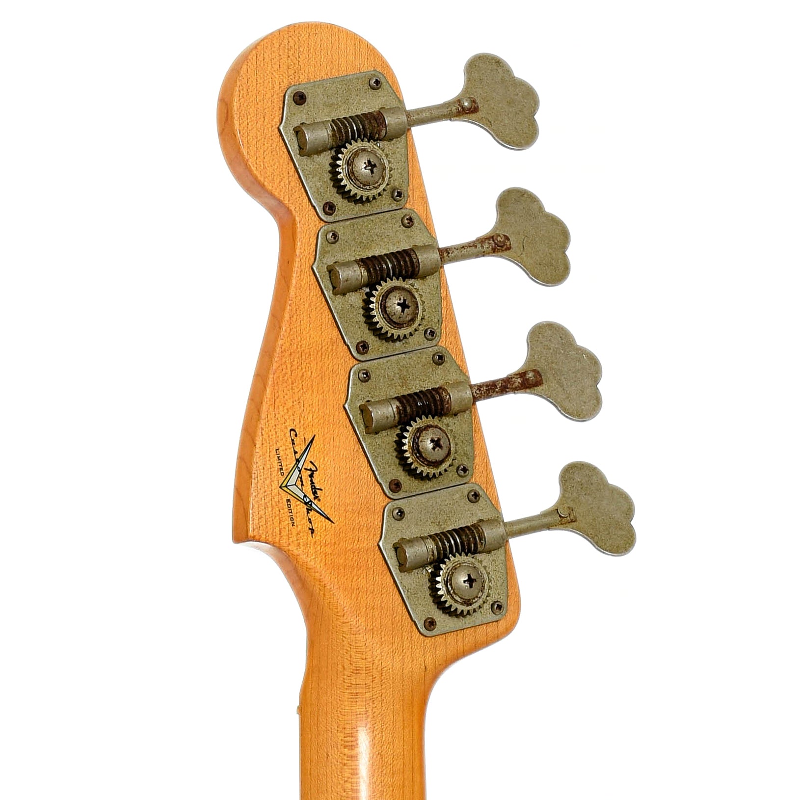 Tuners of Fender Custom Shop Precison '57 Duo Tone Relic Electric Bass