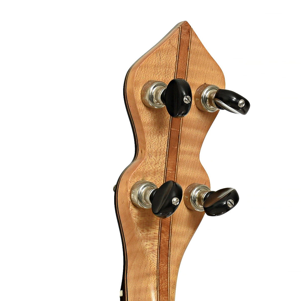 Tuners of Chuck Lee Prairieville Custom Open Back Banjo 