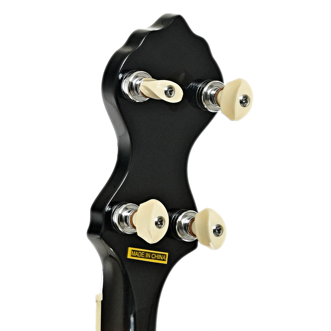 Tuners of Gold Tone WL-250 White Laydie Openback Banjo 