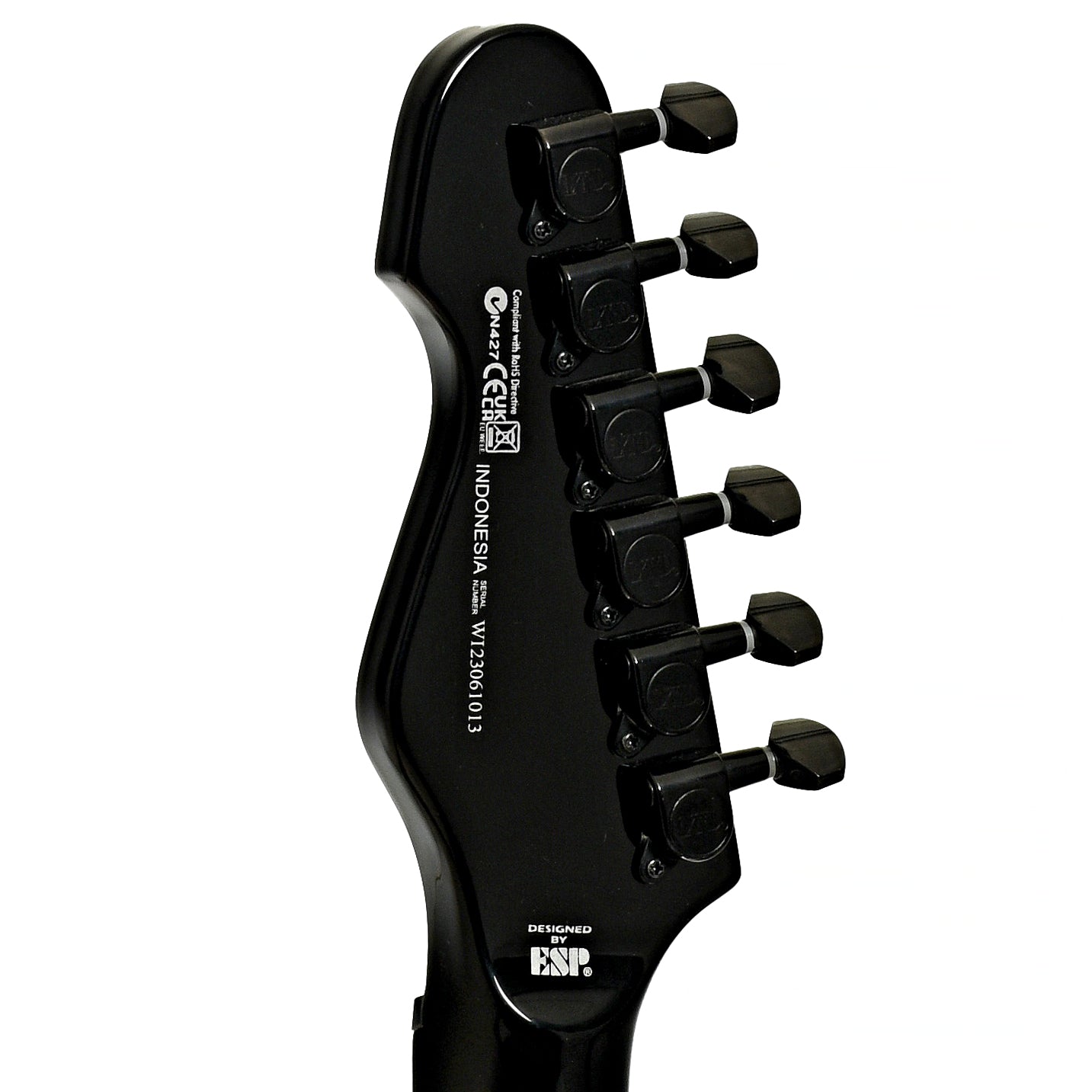 Tuners of ESP LTD TE-200 Electric Guitar Black Finish