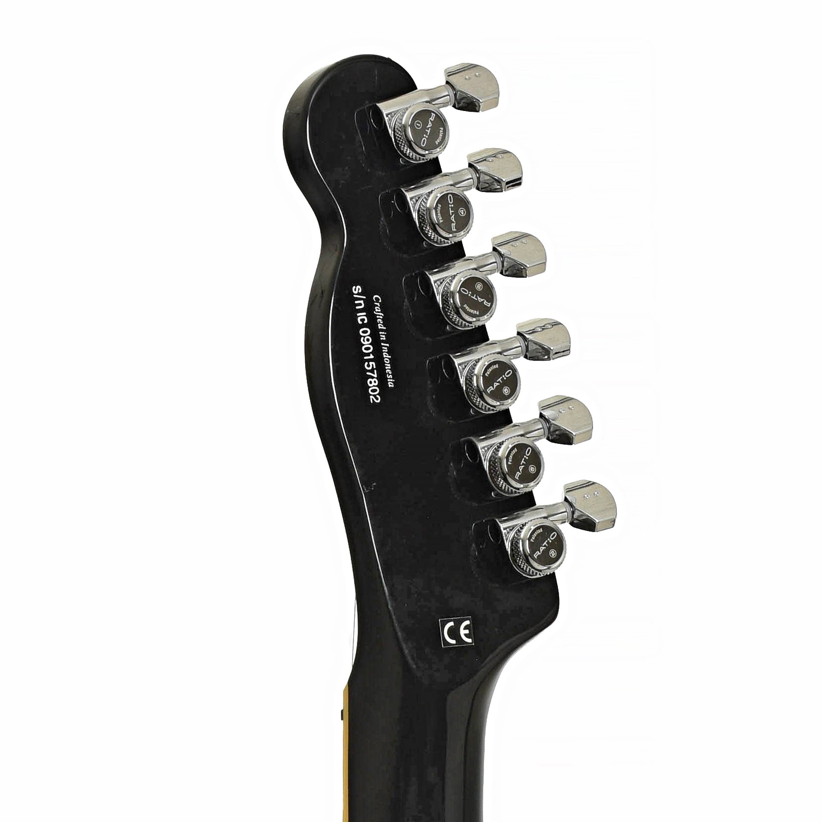 Tuners of Fender Custom Telecaster FMT Electric Guitar