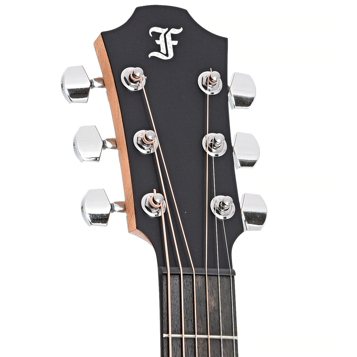 front headstock of Furch Violet Deluxe Gc-Sm Acoustic Guitar