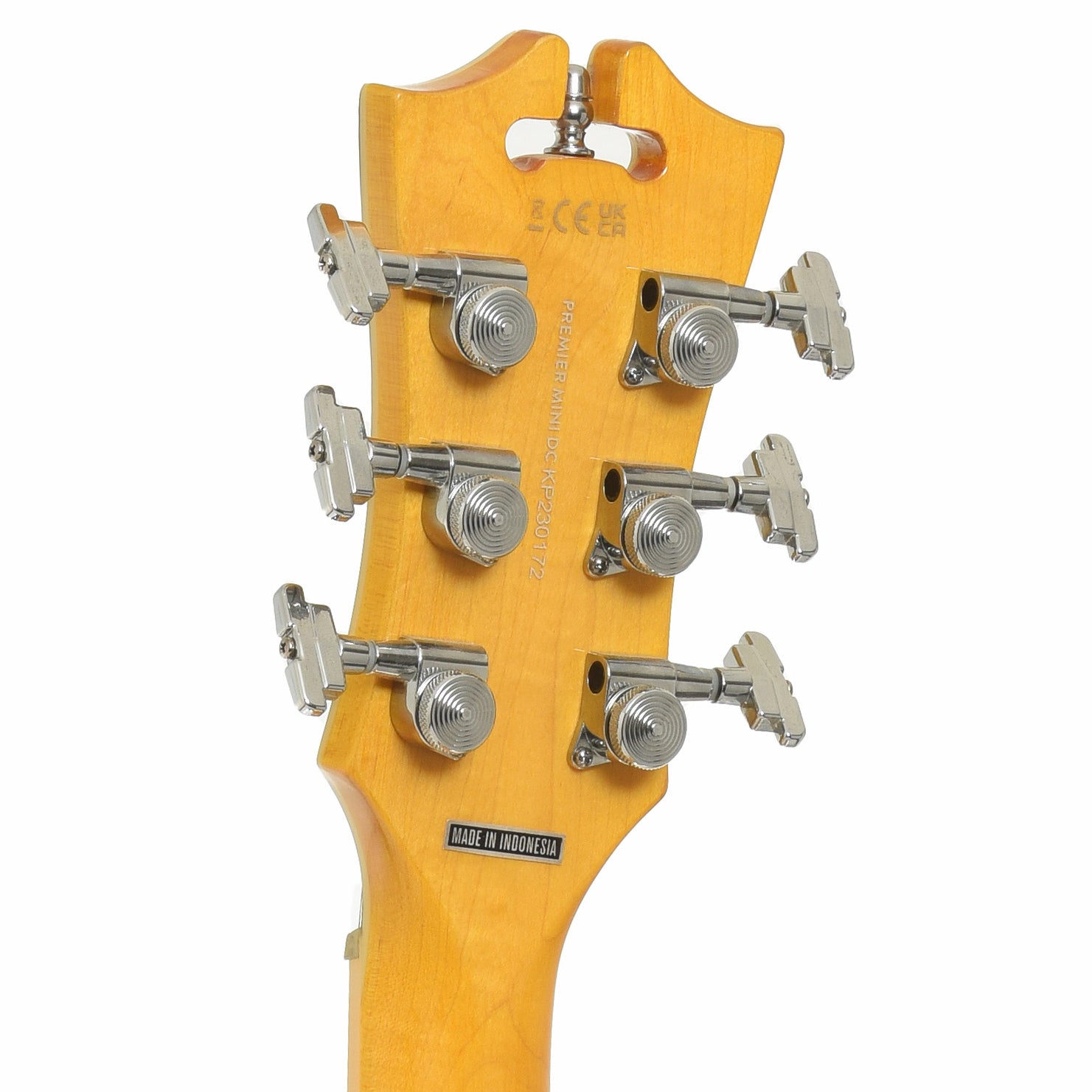 Tuners of D'Angelico Premier Mini DC XT Hollowbody Electric Guitar 