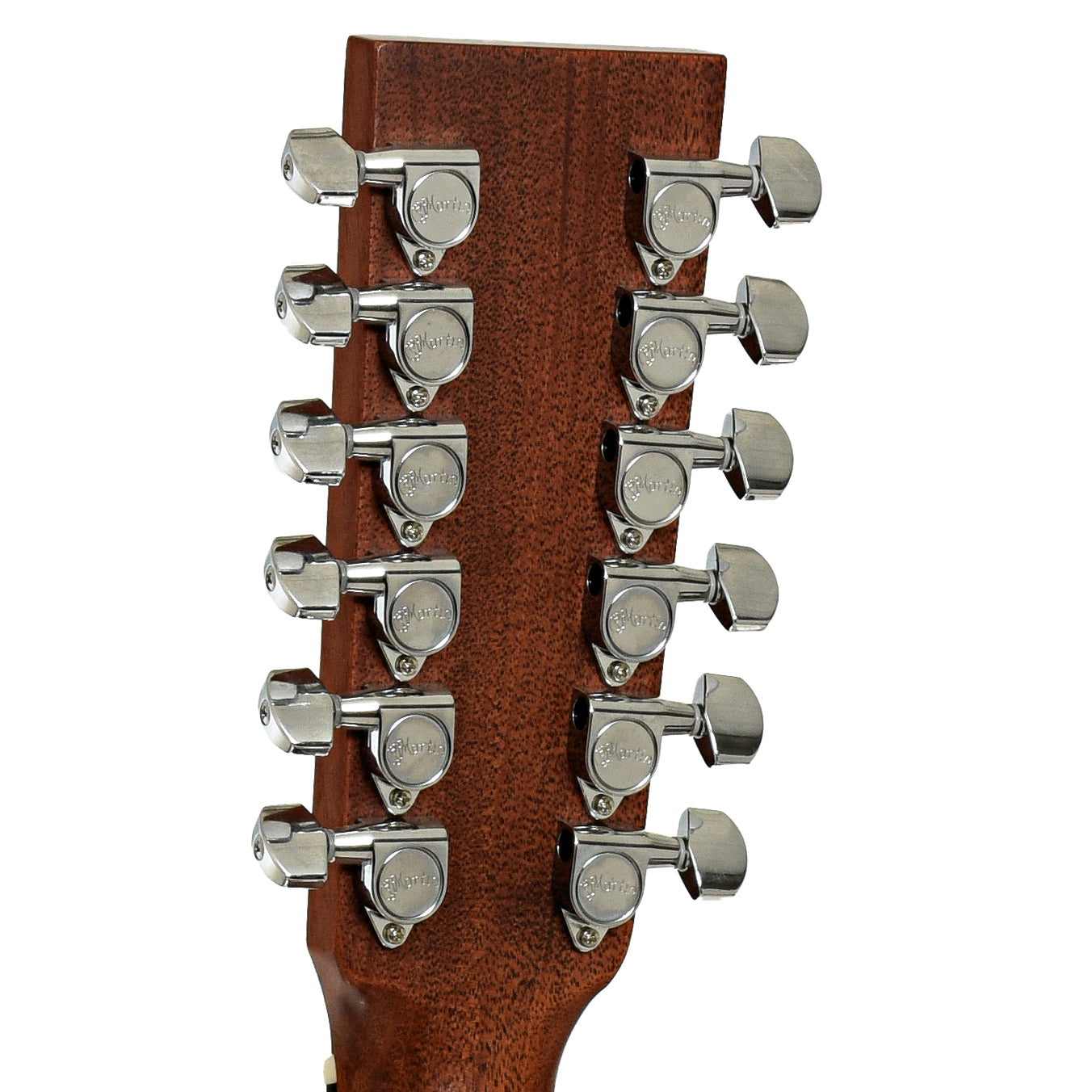 Tuners of Martin GPC12PA4 12-String Acoustic-Electric Guitar LH 