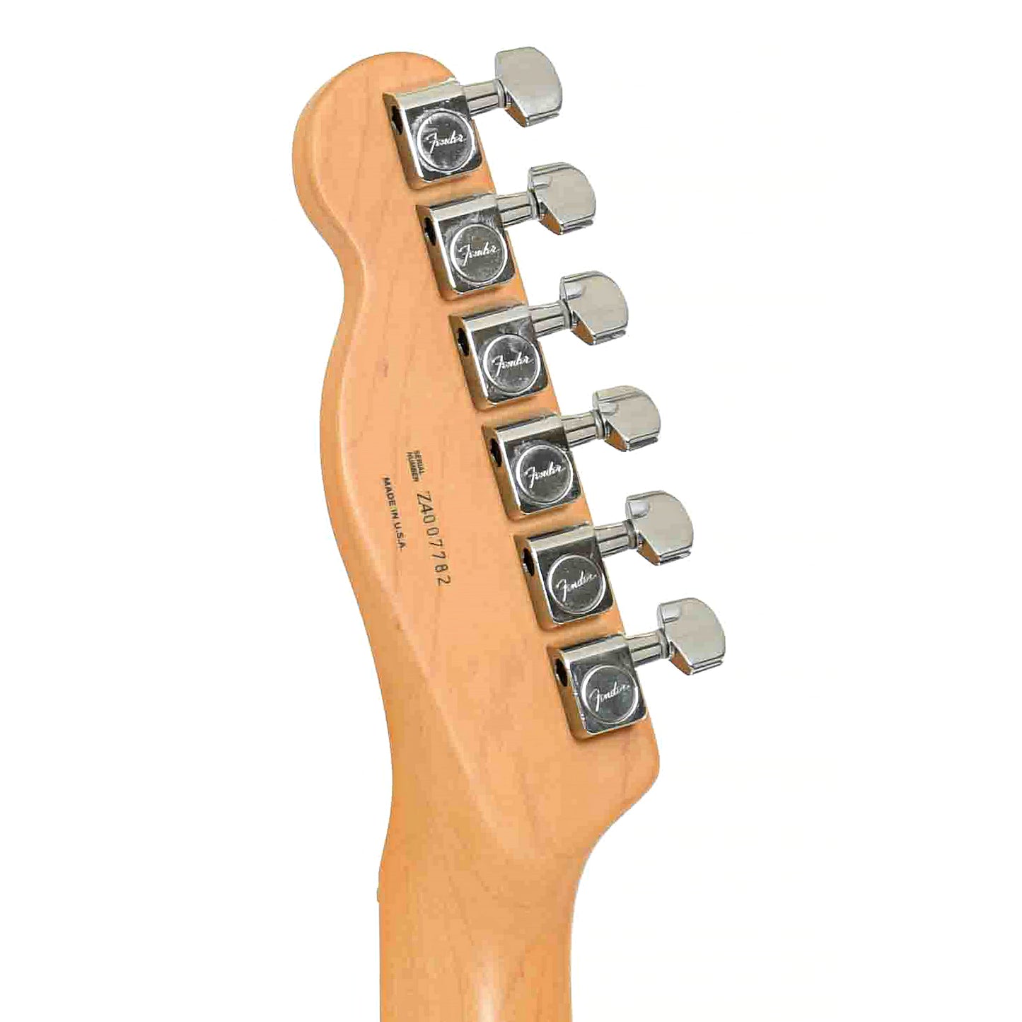 Tuners of Fender American Deluxe Ash Telecaster Electric Guitar