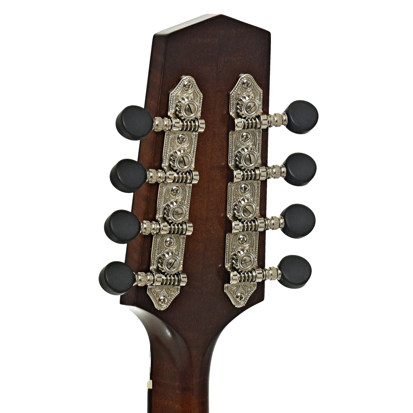 Tuners of Northfield Workshop NFM-A5 Model M Mandolin, Dark Leatherburst