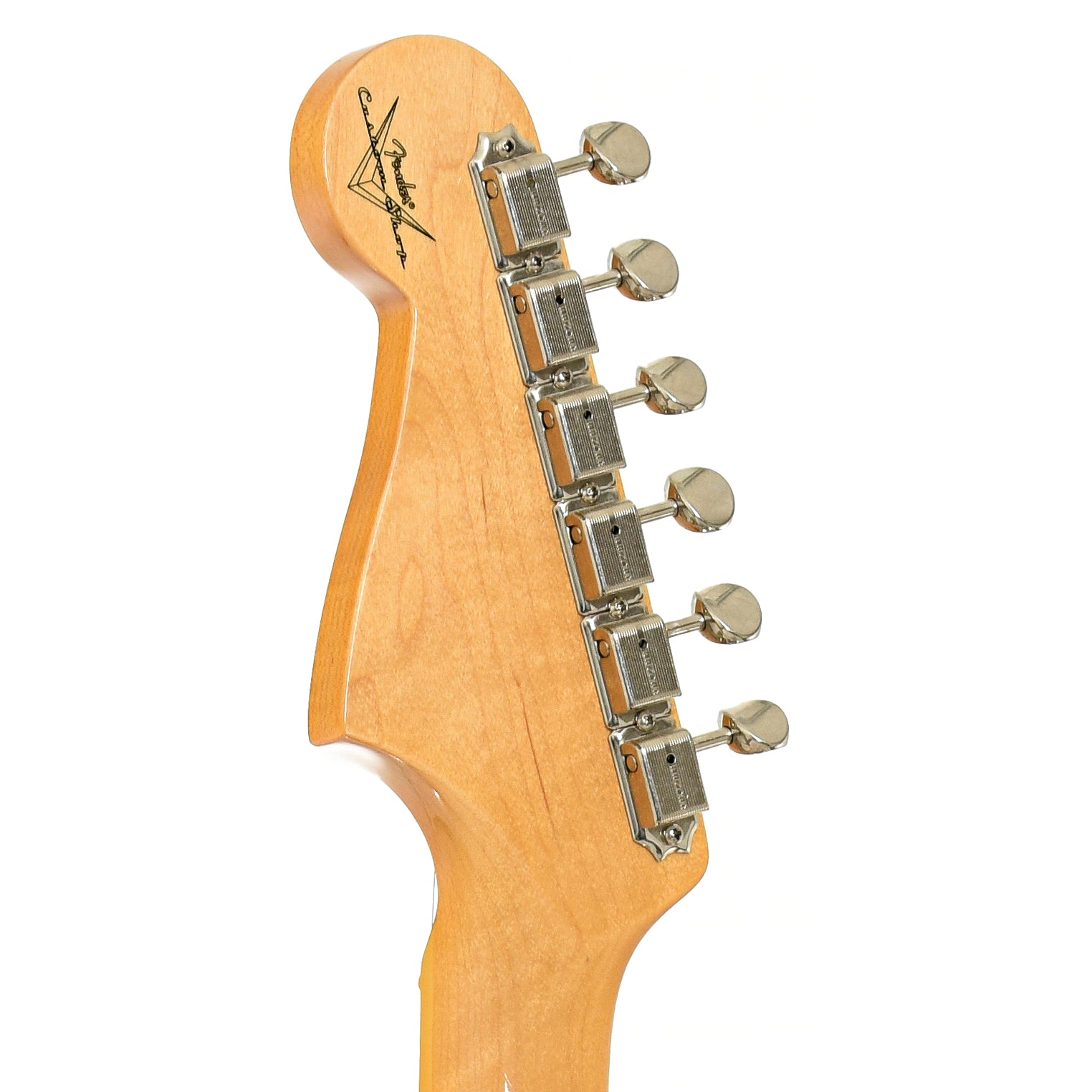 Tuners of Fender Custom Shop '67 Jazzmaster Electric Guitar
