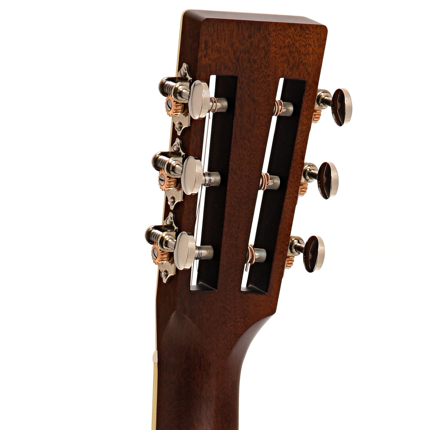 Back headstock of Santa Cruz Custom Model 00 Guitar