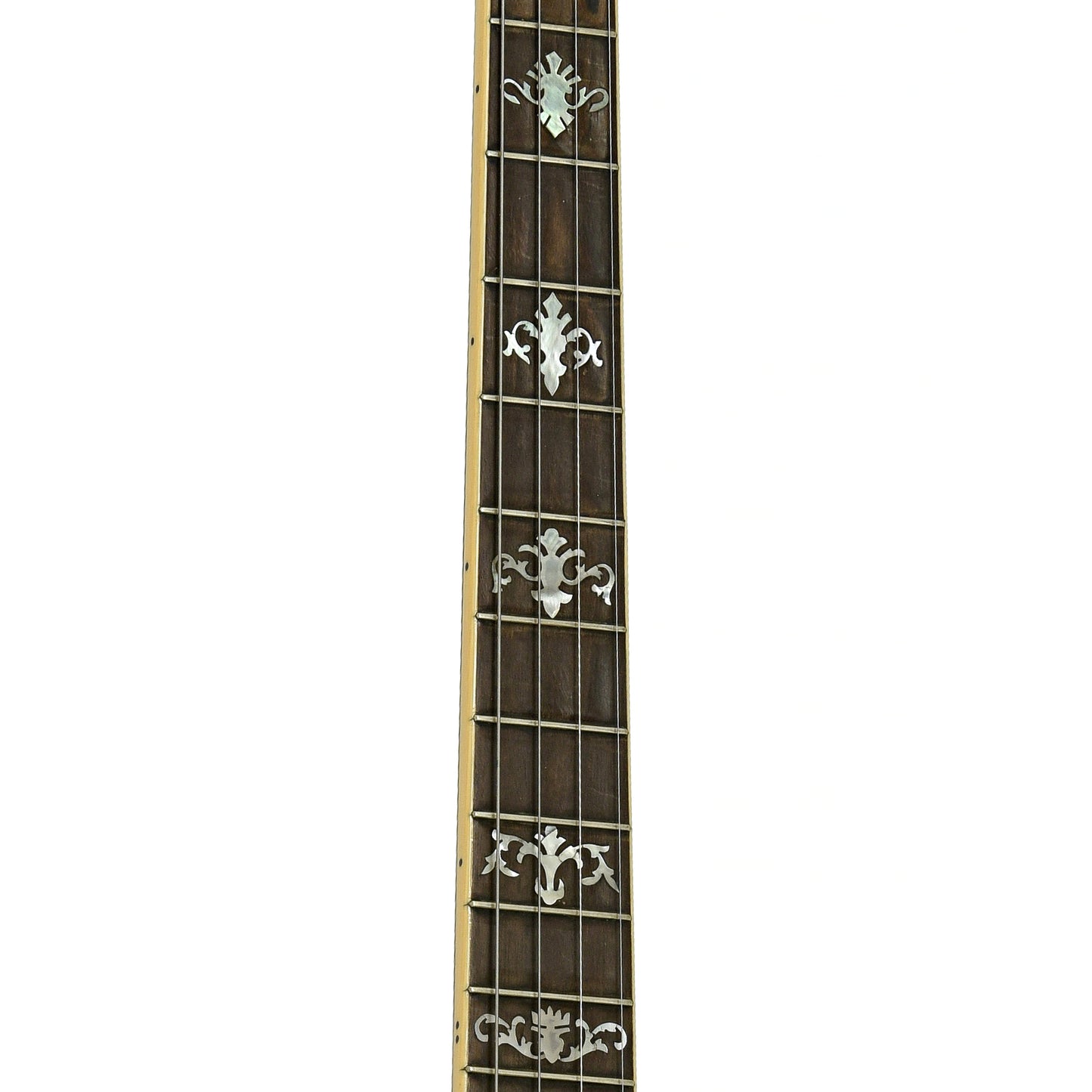 Fretboard of Weymann Orchestra Style 1 Tenor Banjo