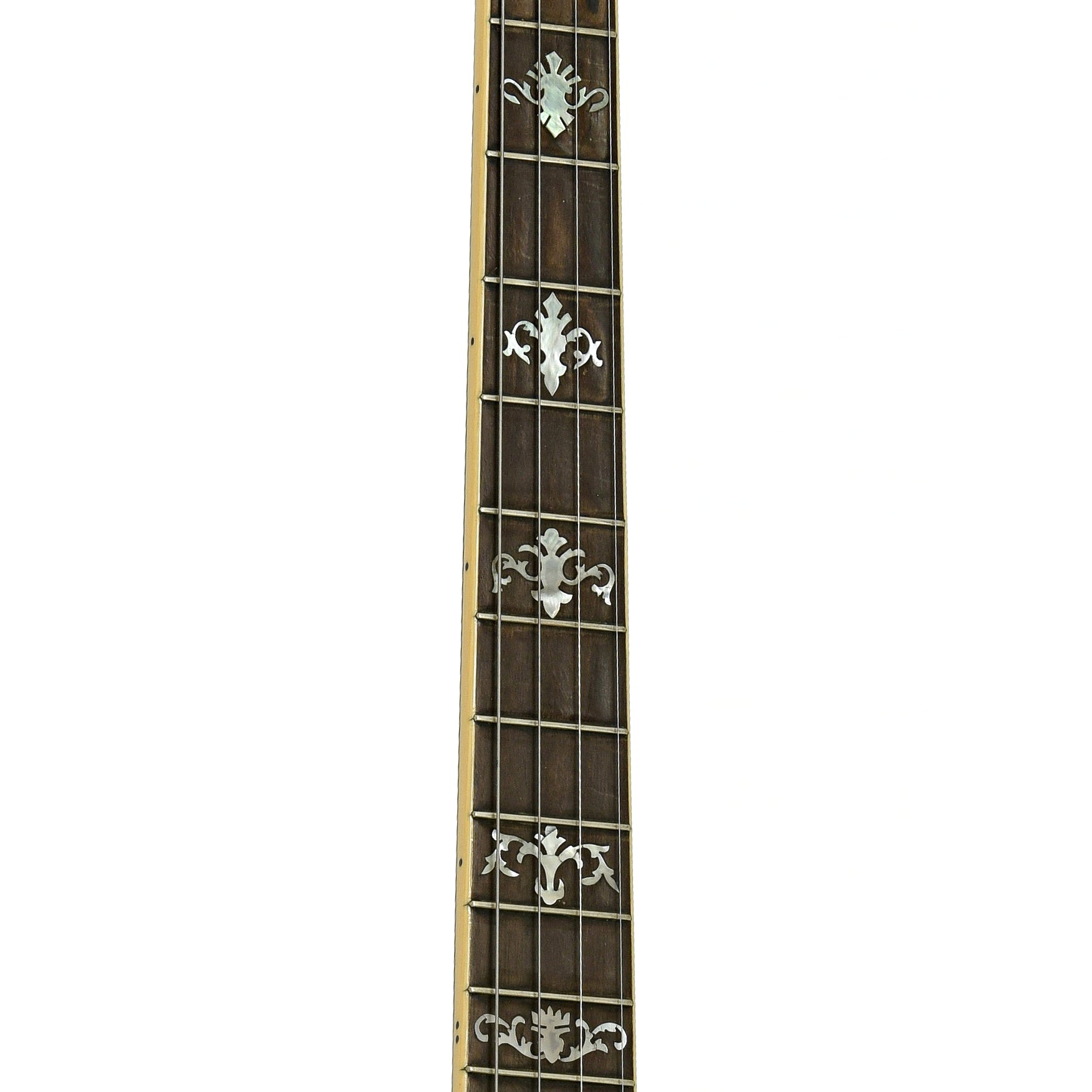Fretboard of Weymann Orchestra Style 1 Tenor Banjo