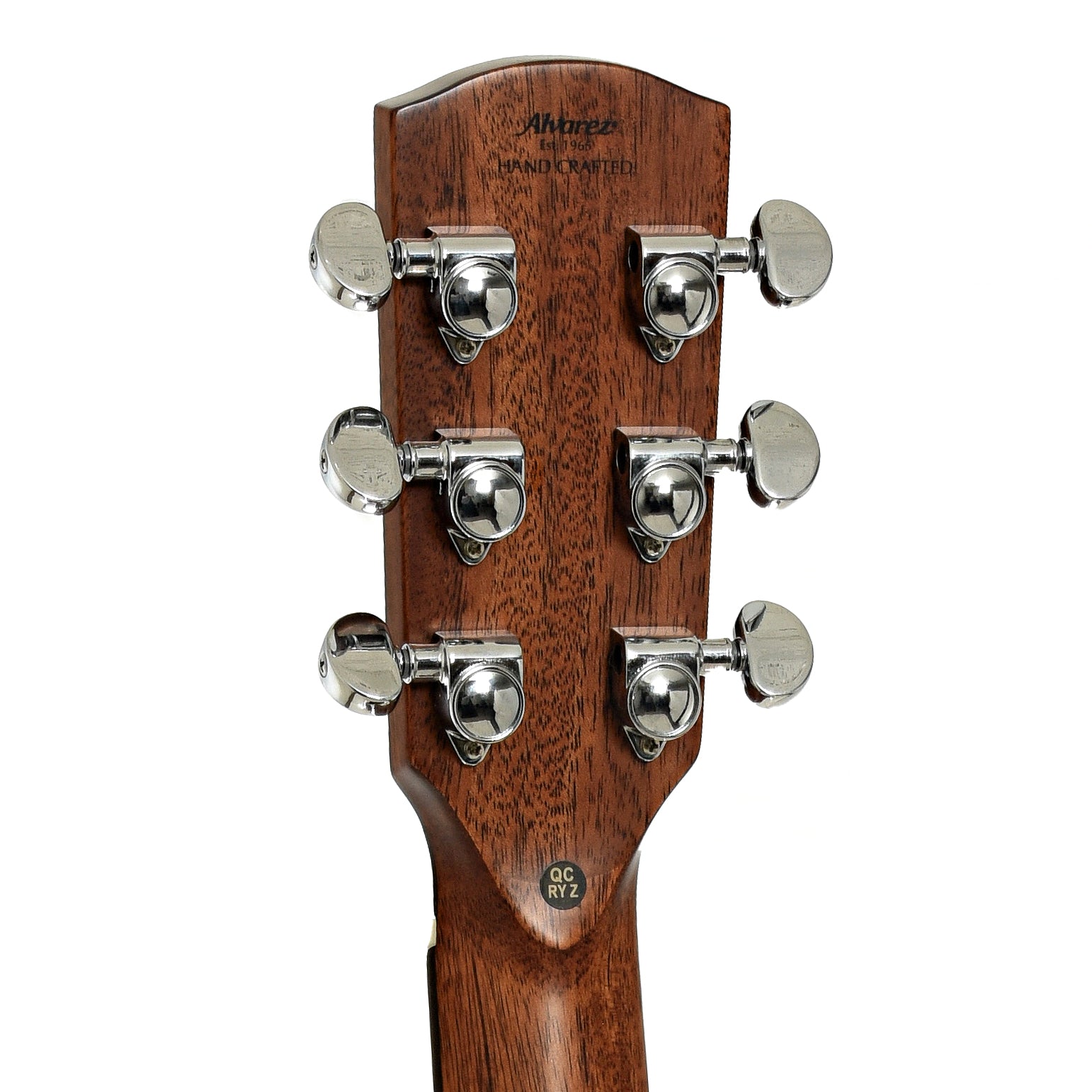 Tuners of Alvarez Artist Series AF70E OM Acoustic-Electric Guitar

