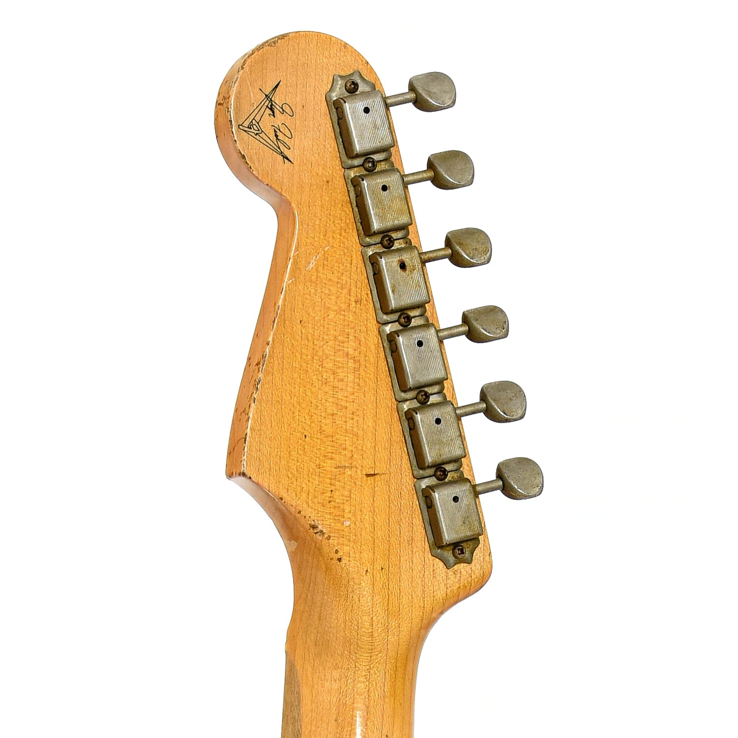 Tuners of Fender Masterbuilt '55 Relic Stratocaster Electric Guitar 