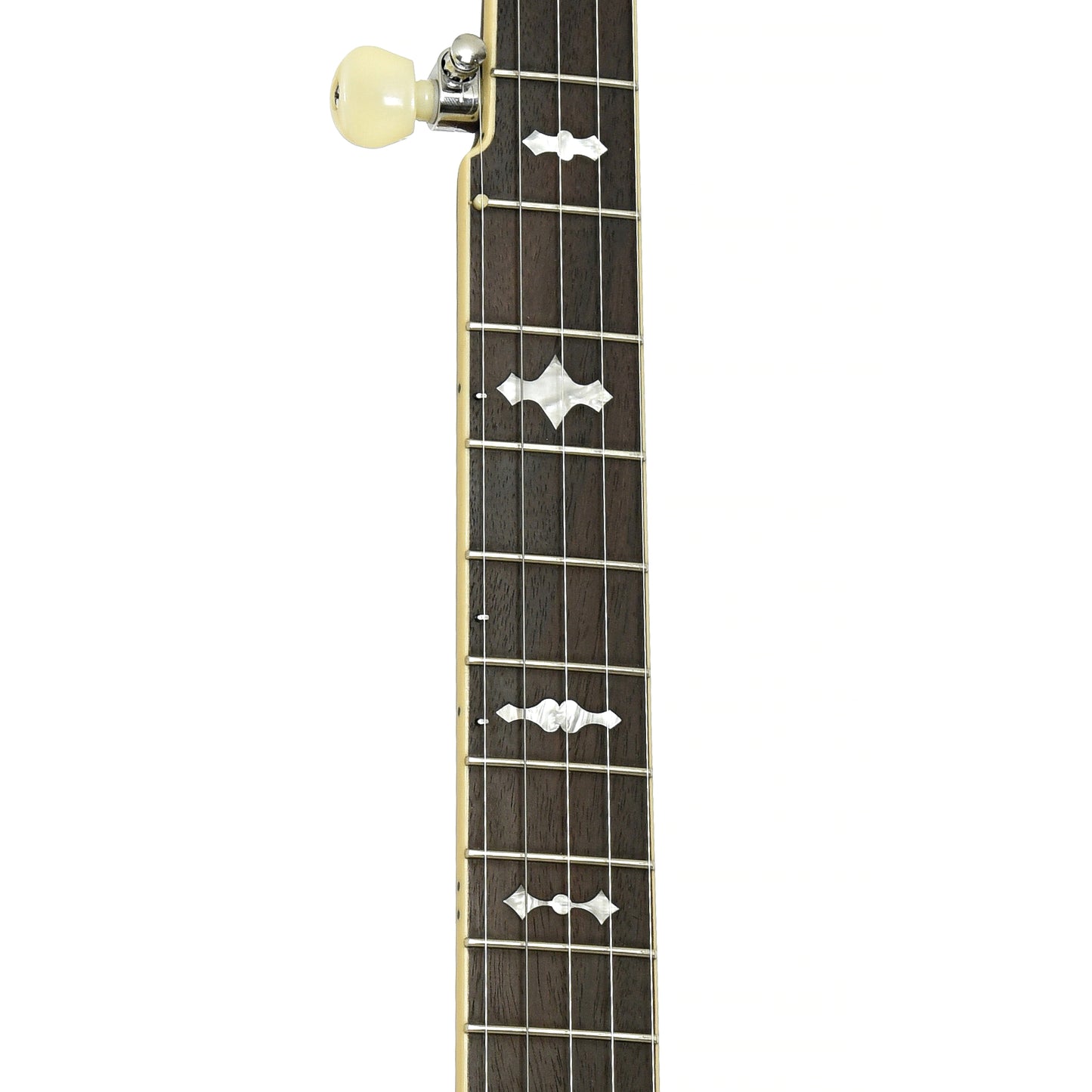 Fretboard of Gold Tone RB-15RF Orange Blossom Resonator Banjo 