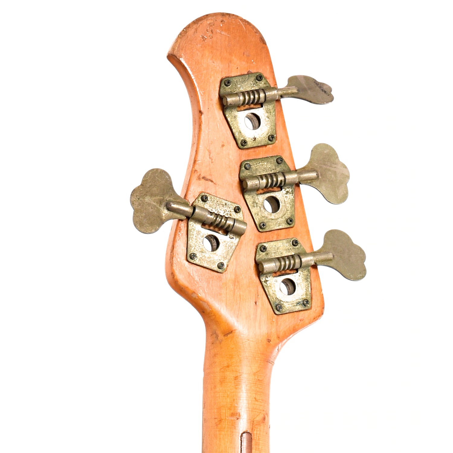 Back headstock of Music Man Stringray Electric Bass 