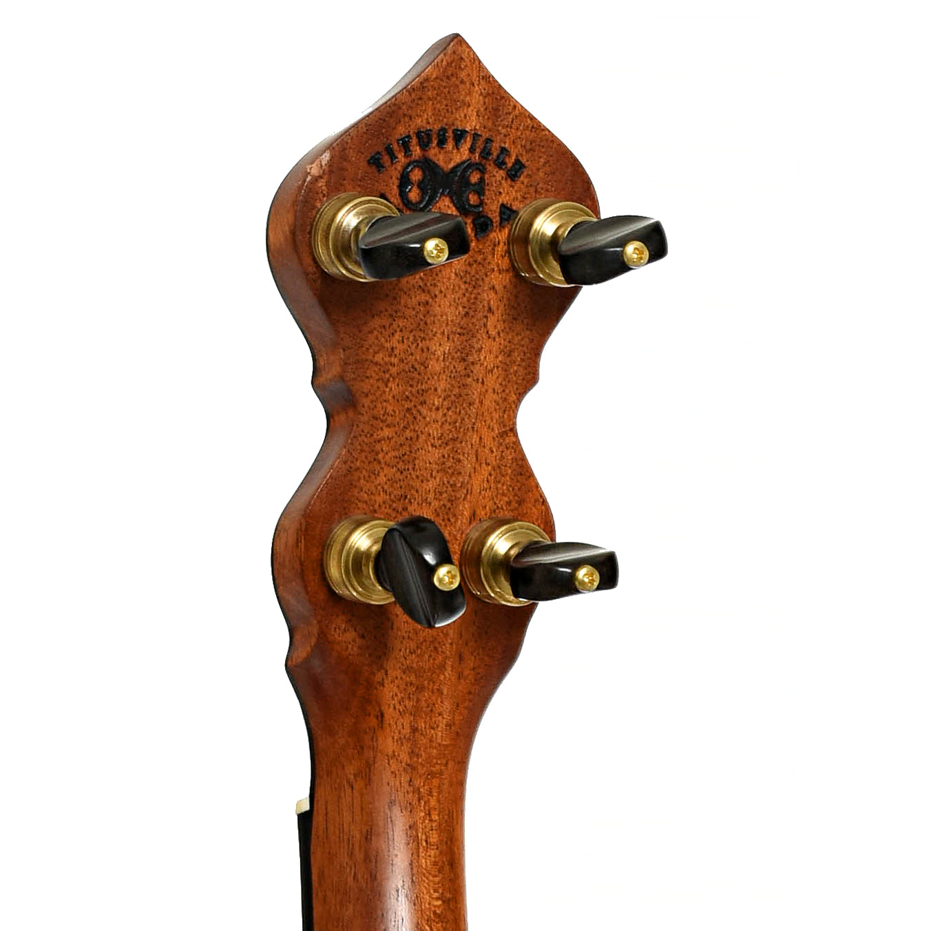 Tuners of Ome B-Stock Jubilee 12" Openback Banjo, Mahogany Neck