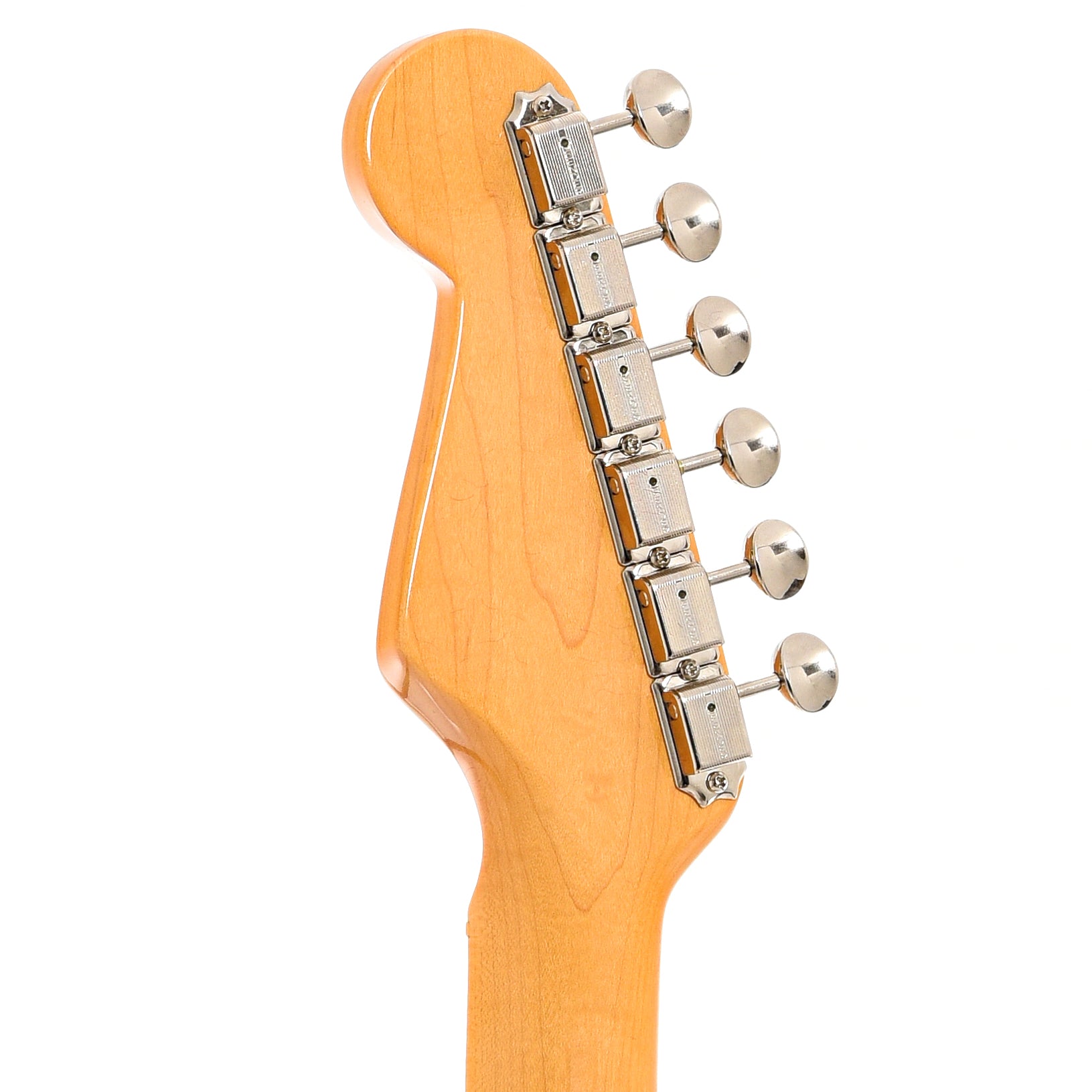 Back headstock of Fender 70th Anniversary American Vintage II 1954 Stratocaster, 2-Color Sunburst