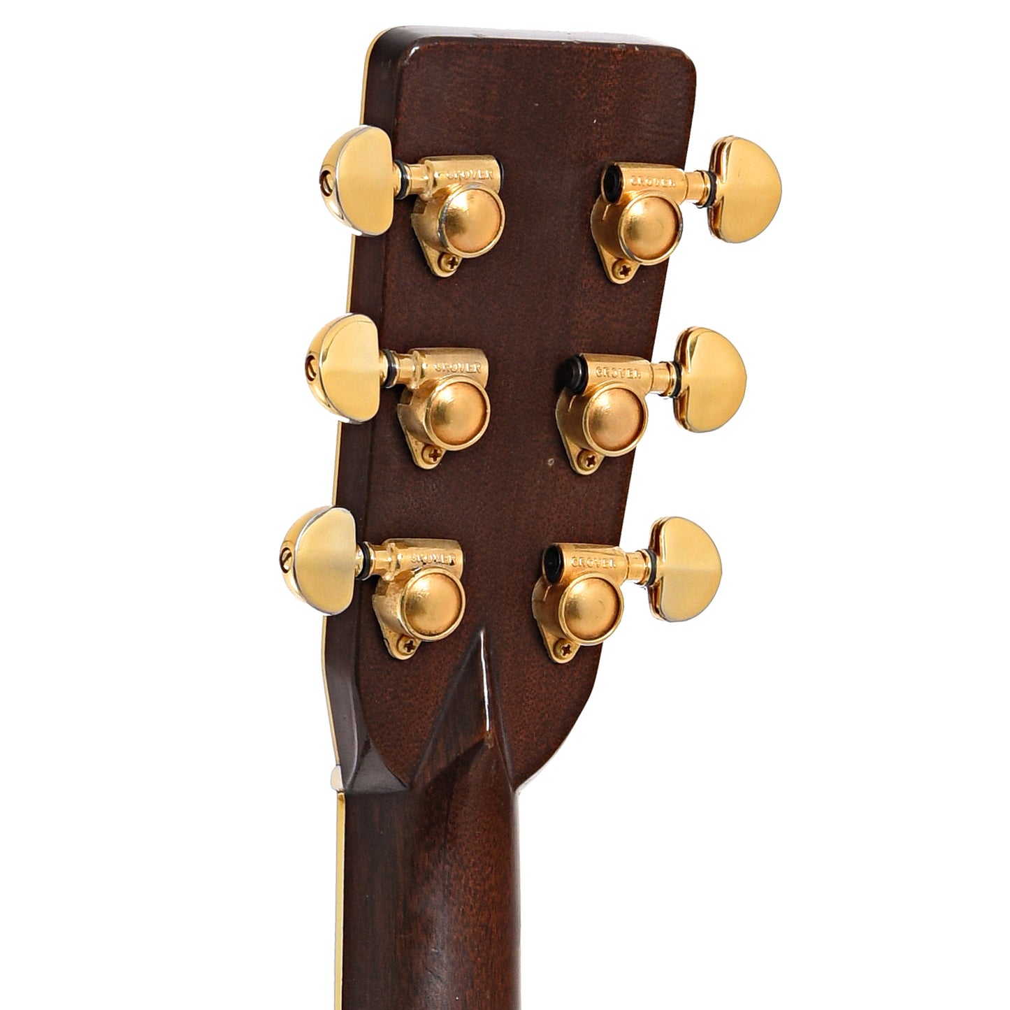Back headstock of Martin D-41 Acoustic