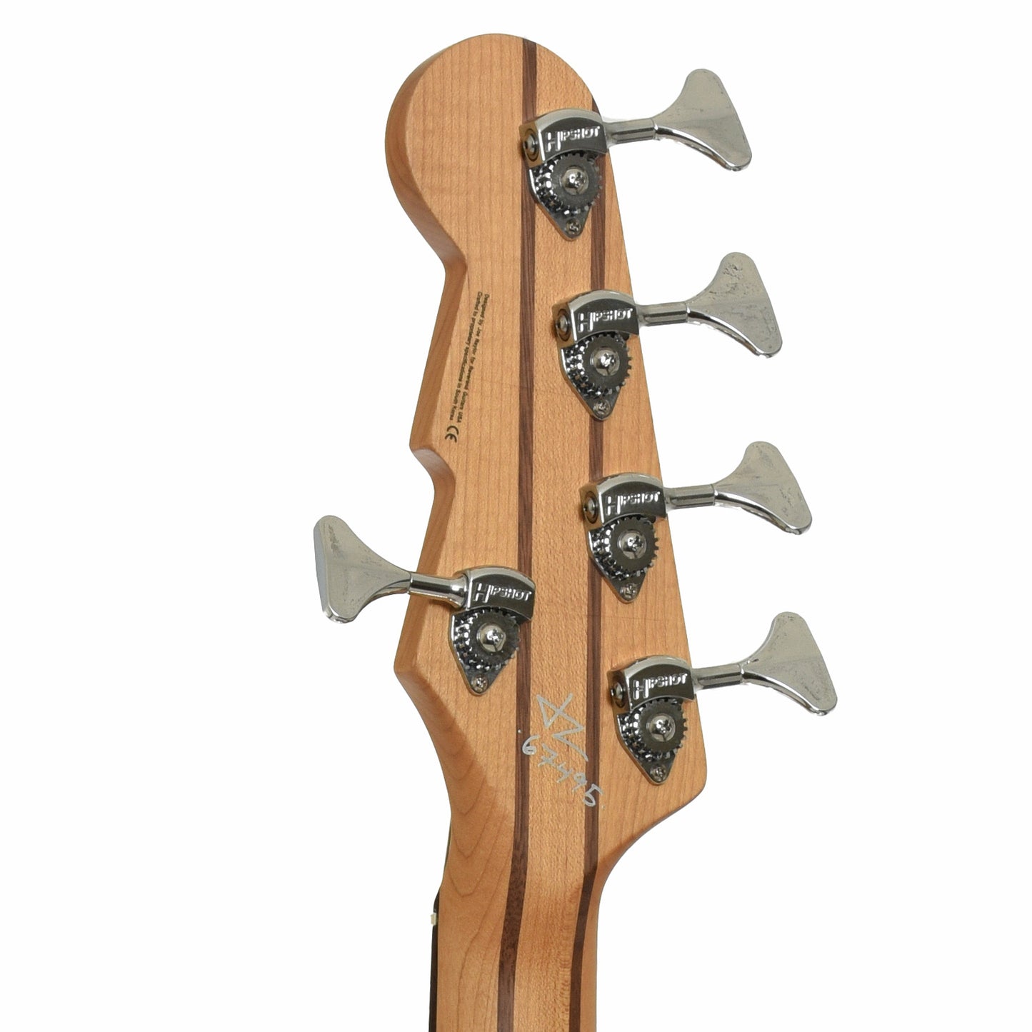 Tuners of Reverend Mercalli 5 5-string Electric Bass Guitar, Midnight Black