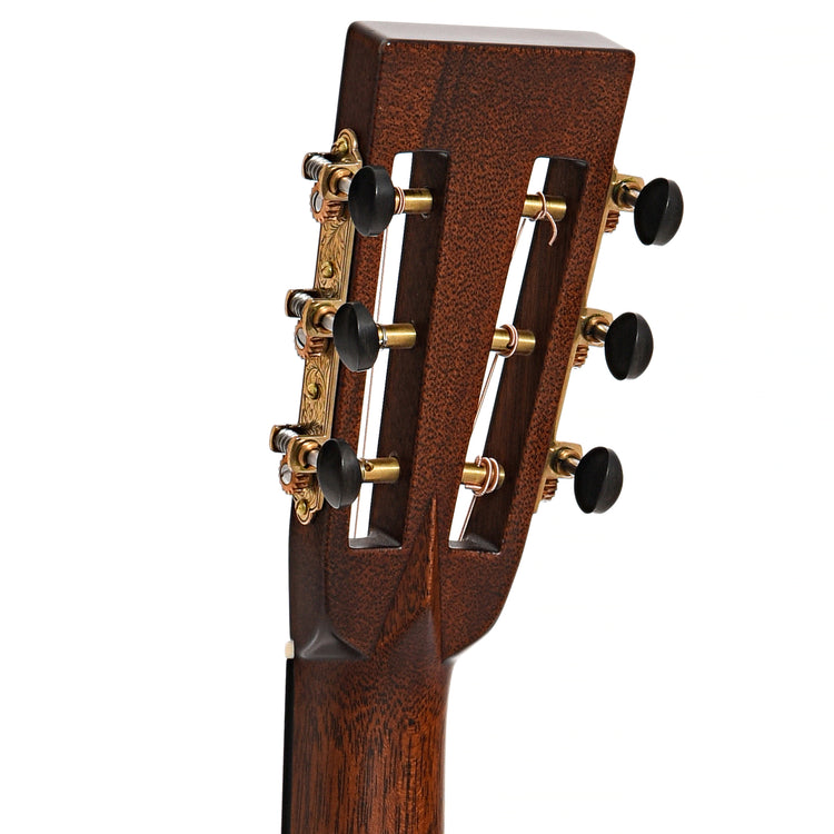 Back headstock of Bourgeois OMS Country Boy Acoustic 