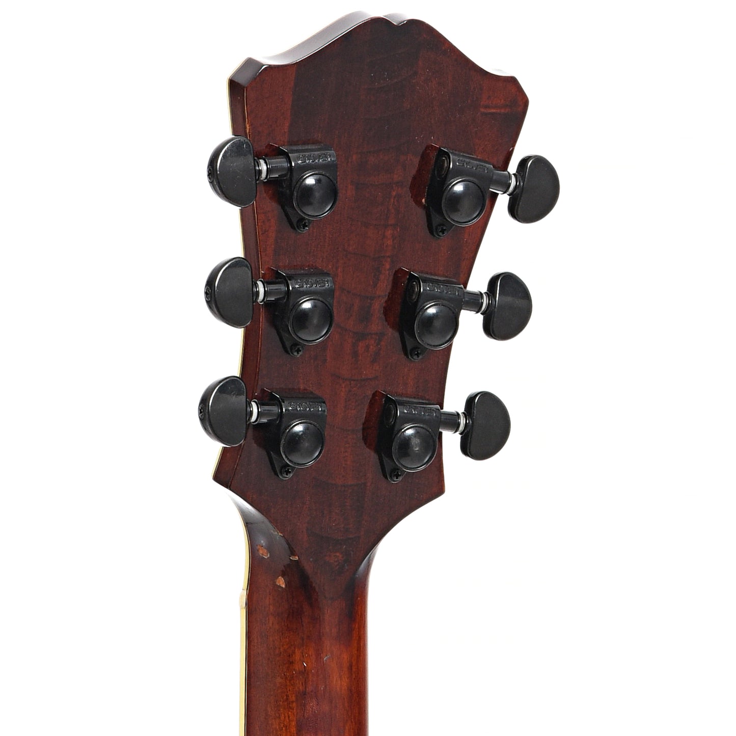 Back headstock of Eastman AR804C Archtop Acoustic Guitar