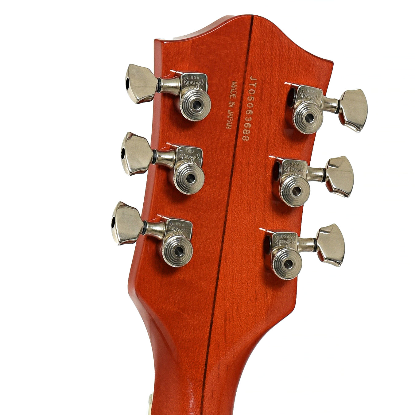 Tuners of Gretsch Brian Setzer G6120SSU Hollowbody Electric Guitar