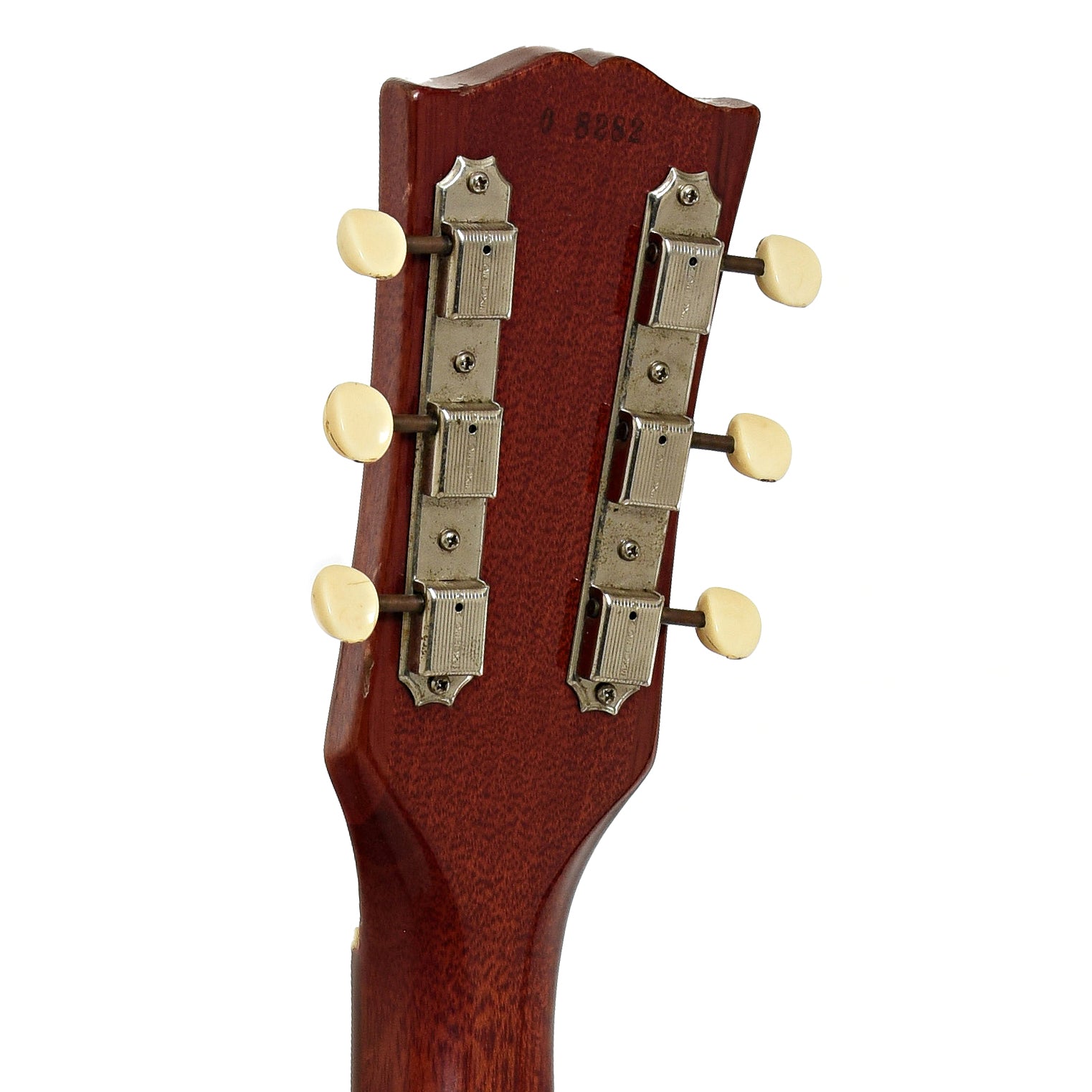 Tuners of Gibson Les Paul Jr. Electric Guitar