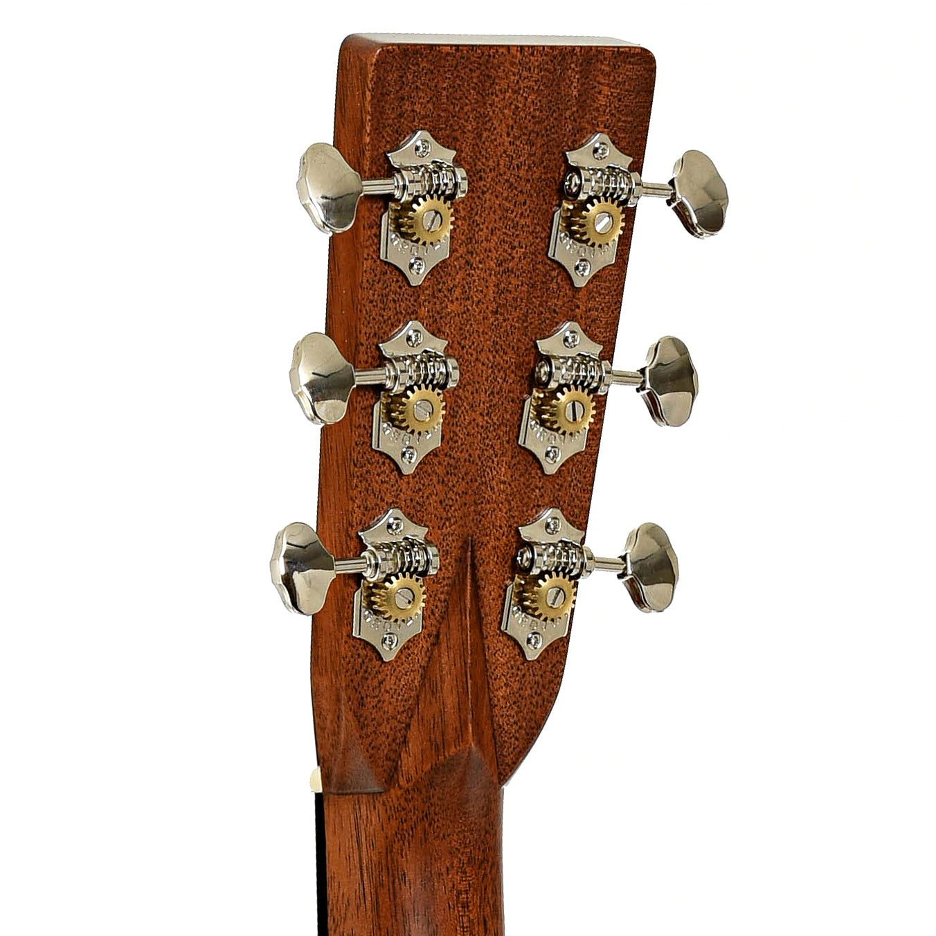 Tuners of Martin HD-28 Ambertone Guitar & Case