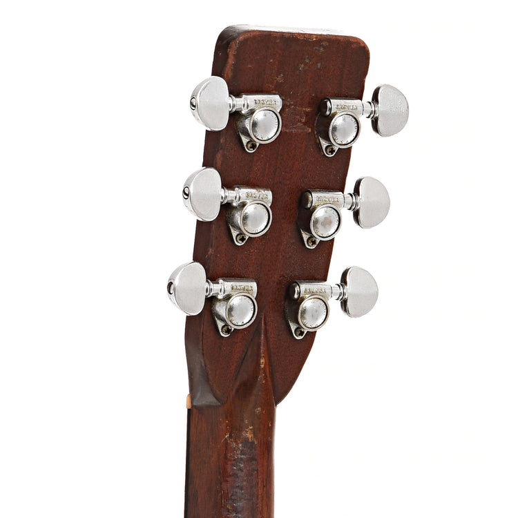 Back headstock of Martin D-28 Acoustic Guitar (1960)
