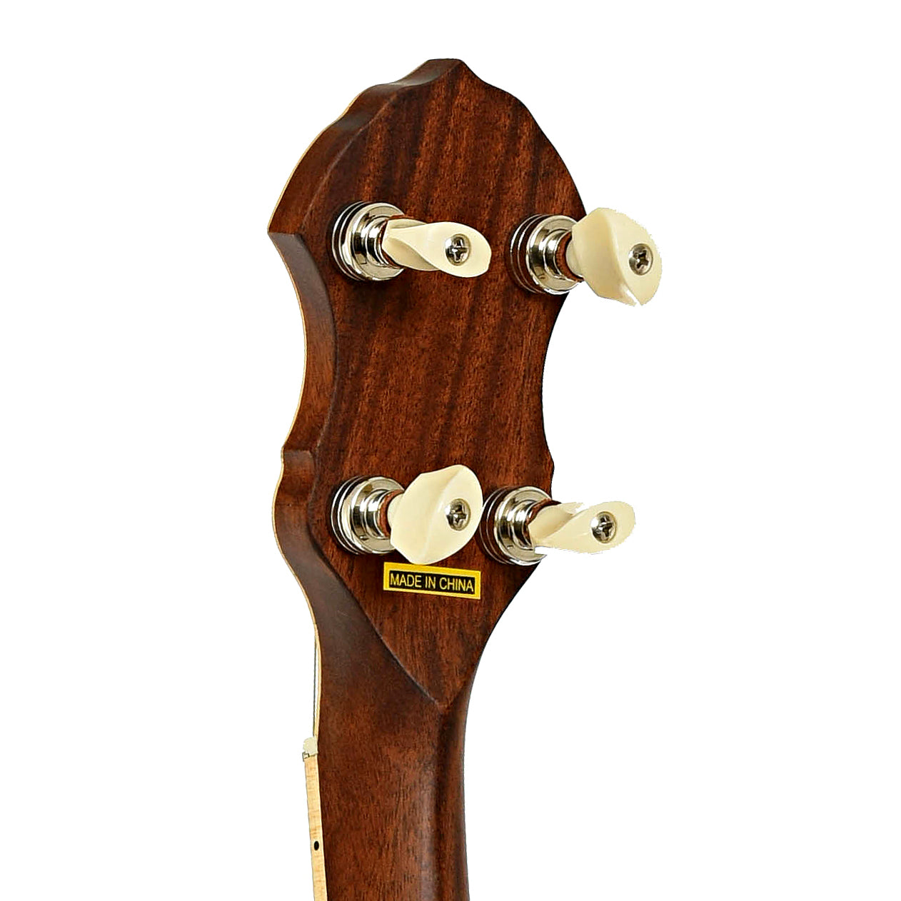 Tuners of Gold Tone Lefthanded HM-100 High Moon Openback Banjo 