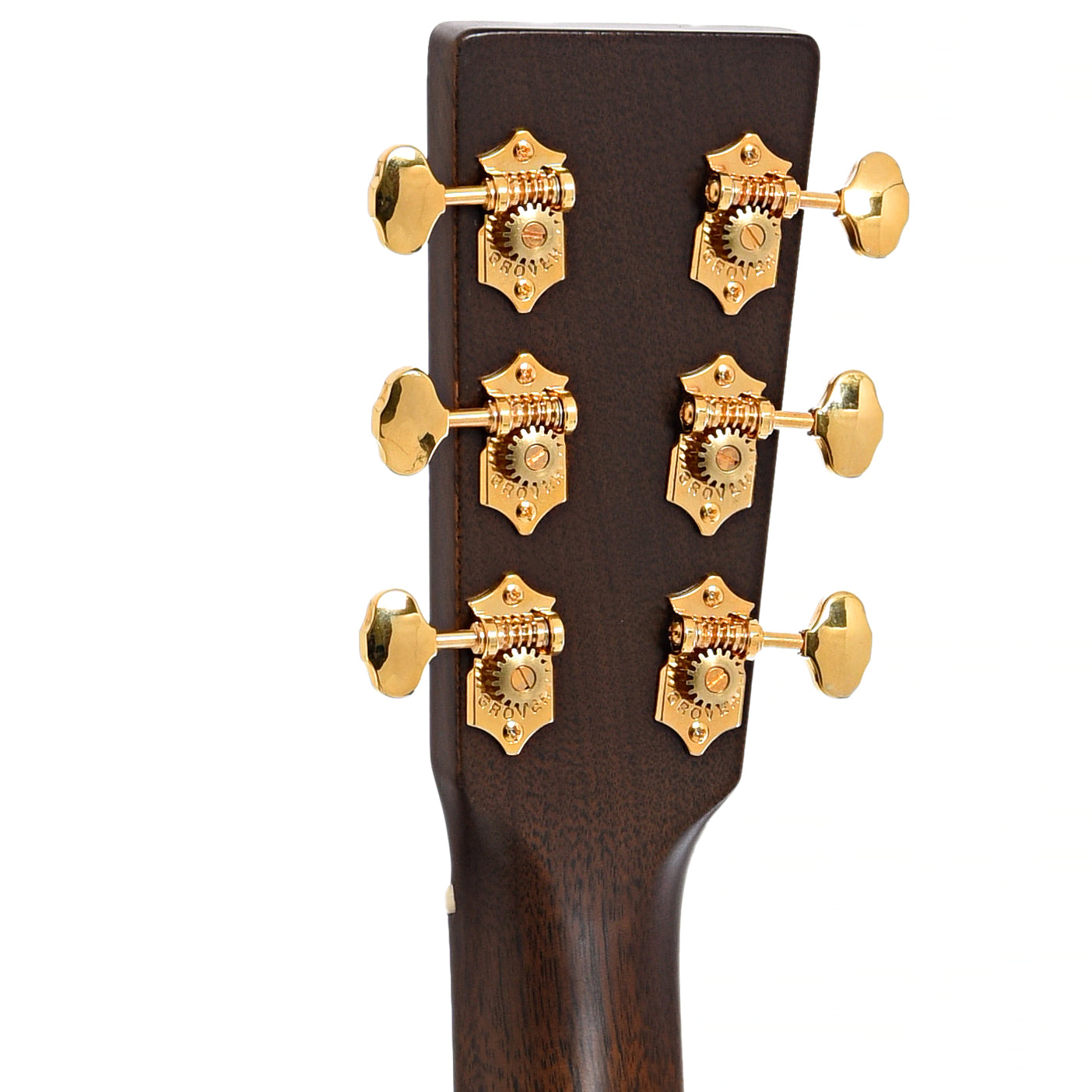 Back headstock of Martin GPCE Inception Maple Acoustic Guitar
