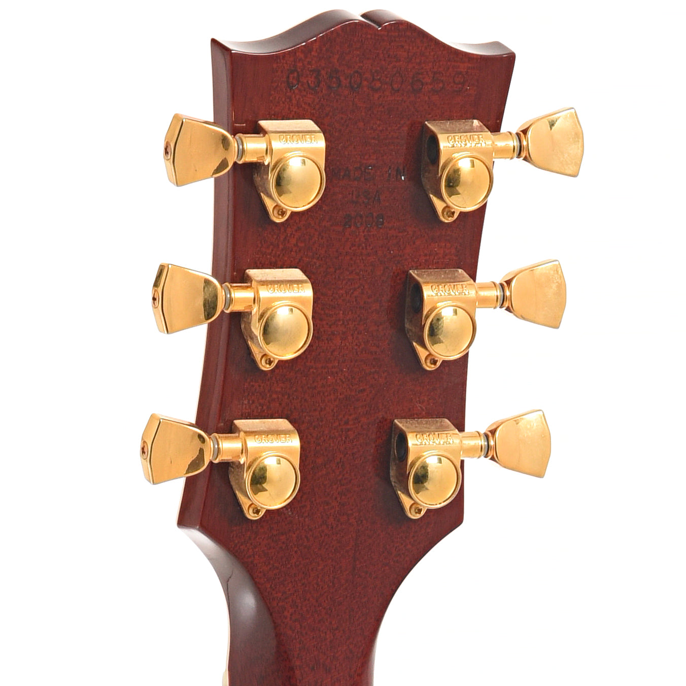 Back Headstock of Gibson Les Paul Supreme Electric Guitar (2008)