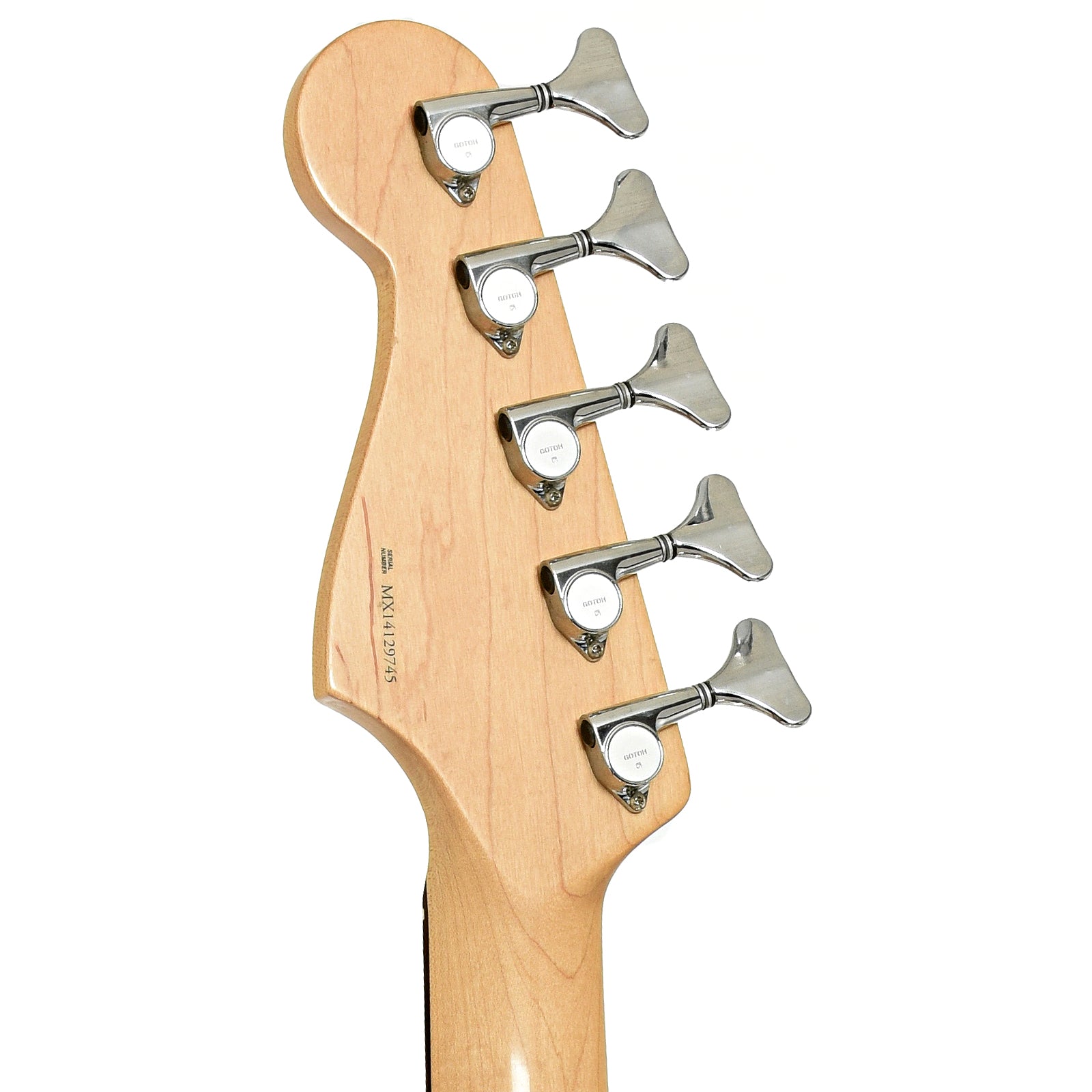 Tuners of Fender Deluxe Active Jazz Bass V