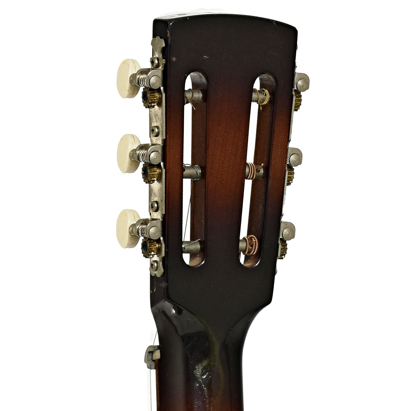 Headstock reverse of Dobro Model 66 Resonator Guitar 