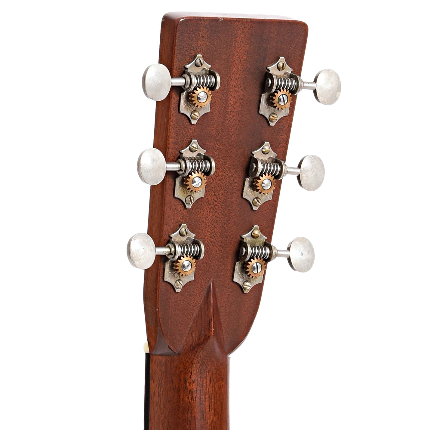 Back headstock of  Martin OM-28V Acoustic Guitar (2001)