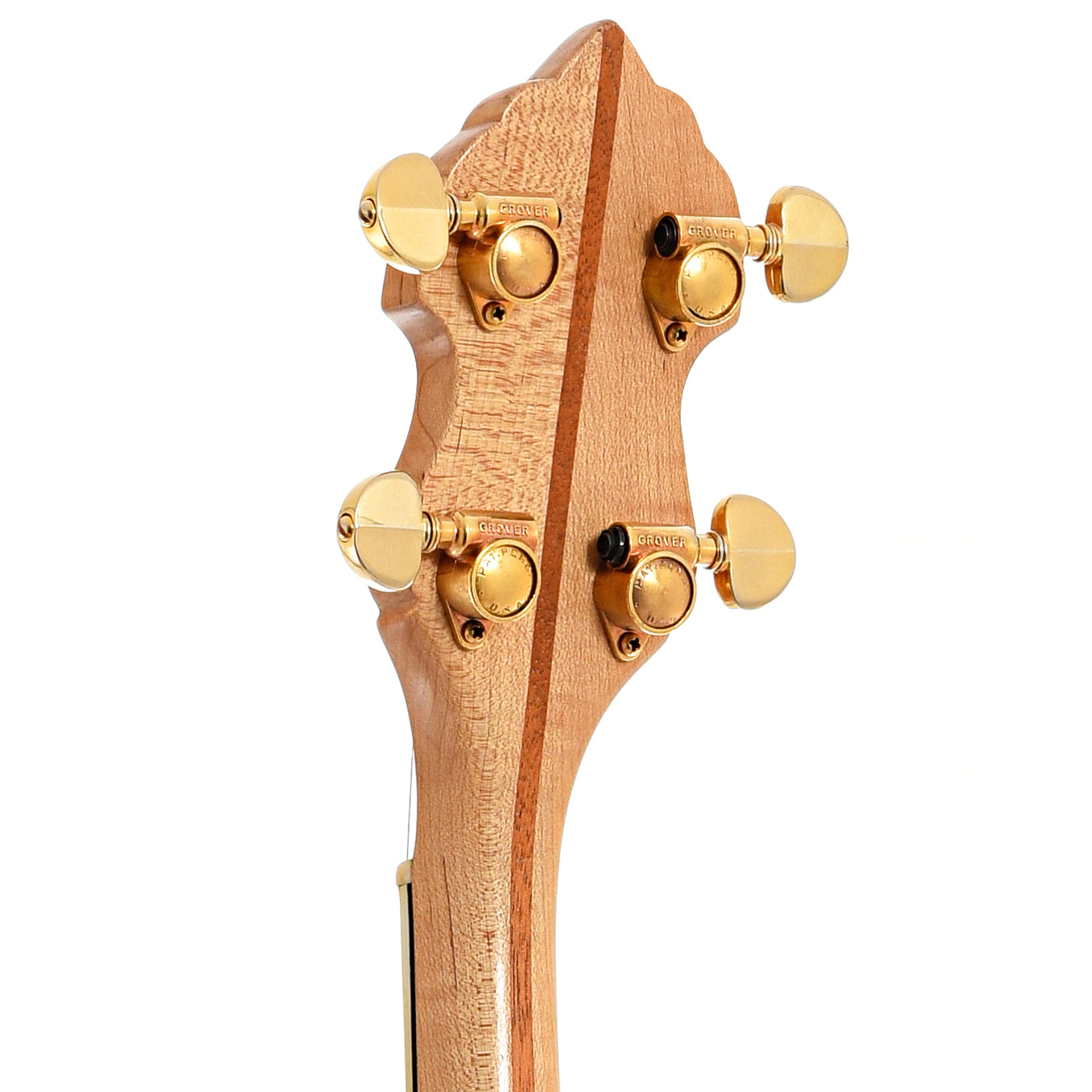 Back headstock of Vega Pete Seeger Extra Long Neck Banjo