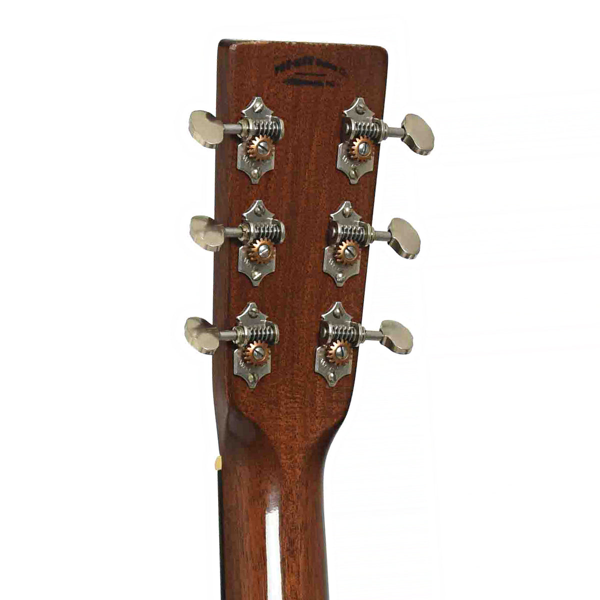 Tuners of Pre-war Guitars Co. Dreadnought Mahogany Acoustic Guitar & Case, Level 1 Shade Top