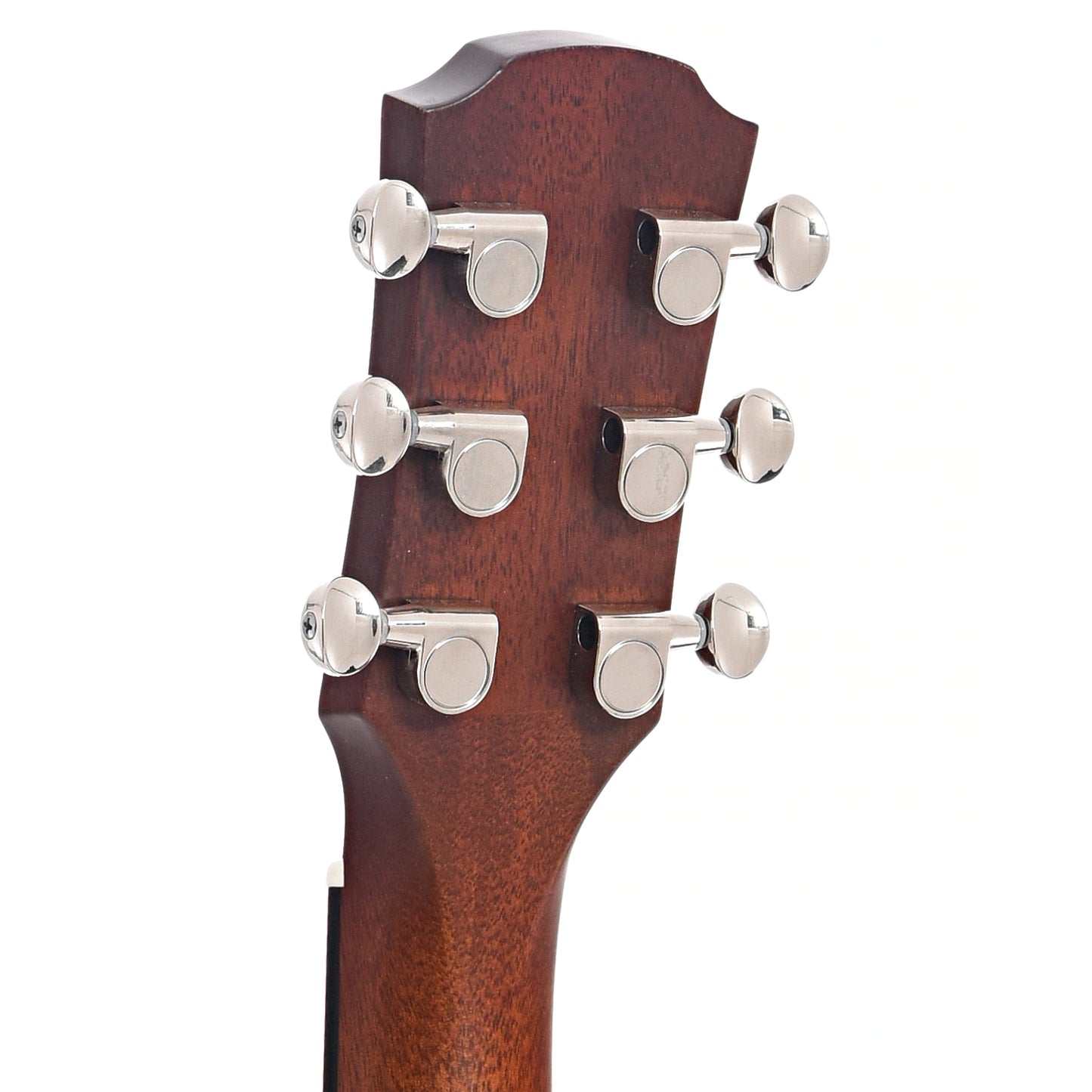Back headstock of Yamaha CSF1M Vintage Natural Parlor Guitar