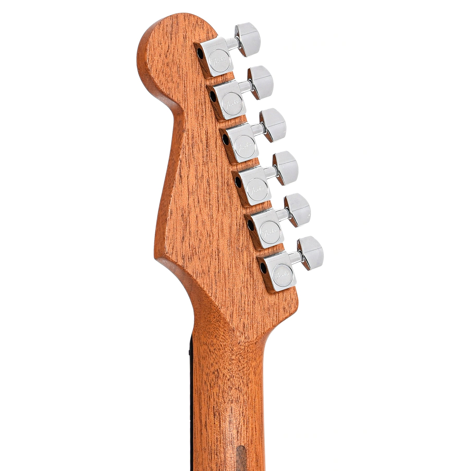 Back headstock of Fender Acoustasonic Stratocaster (2020)
