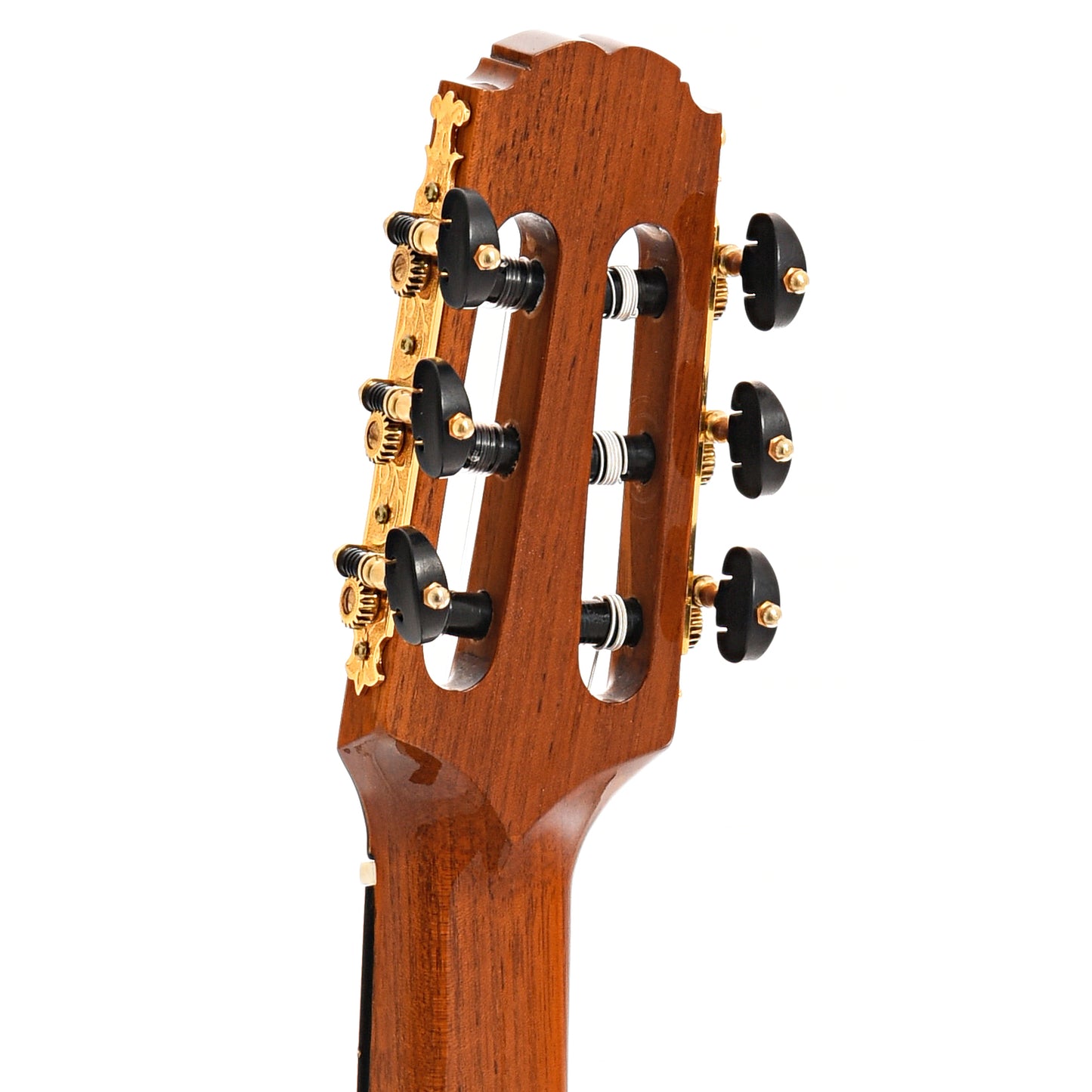 Back headstock of Cervantes Crossover 1 Classical Guitar