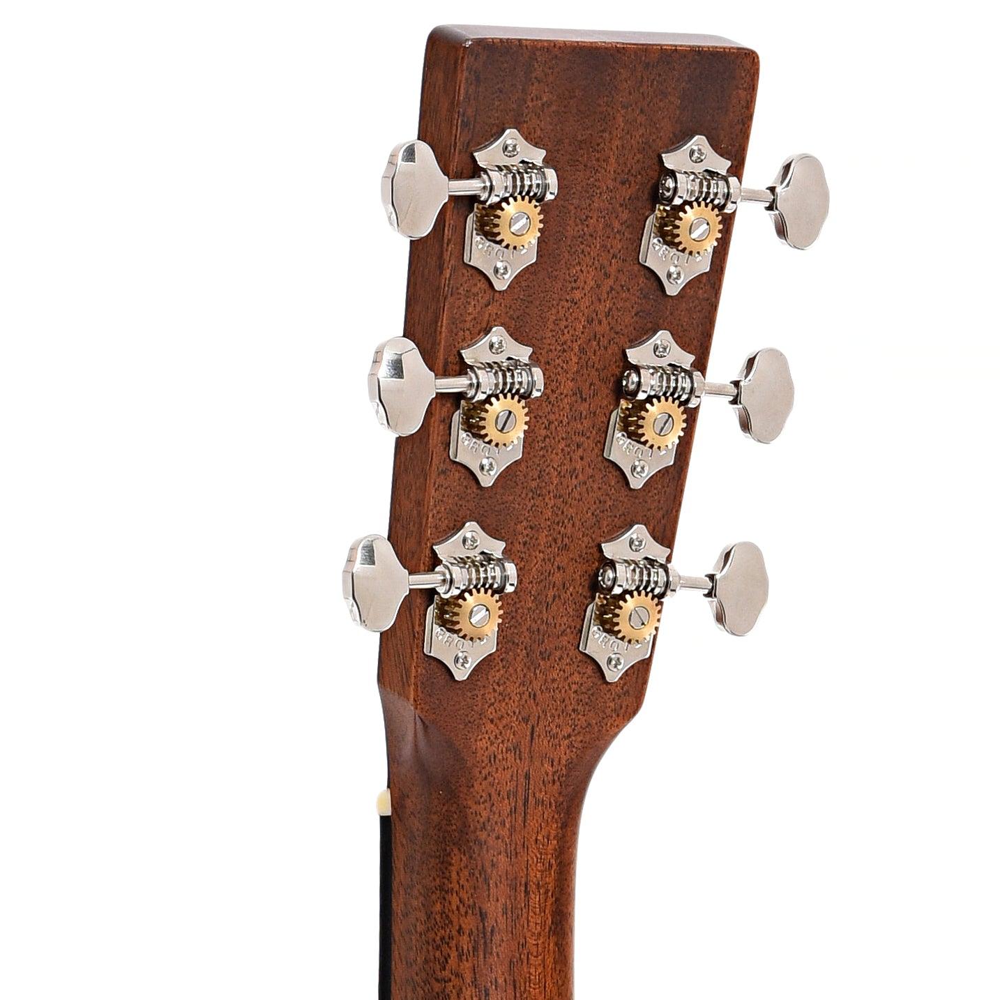 Back headstock of Martin OM-21 Acoustic Guitar (2019)