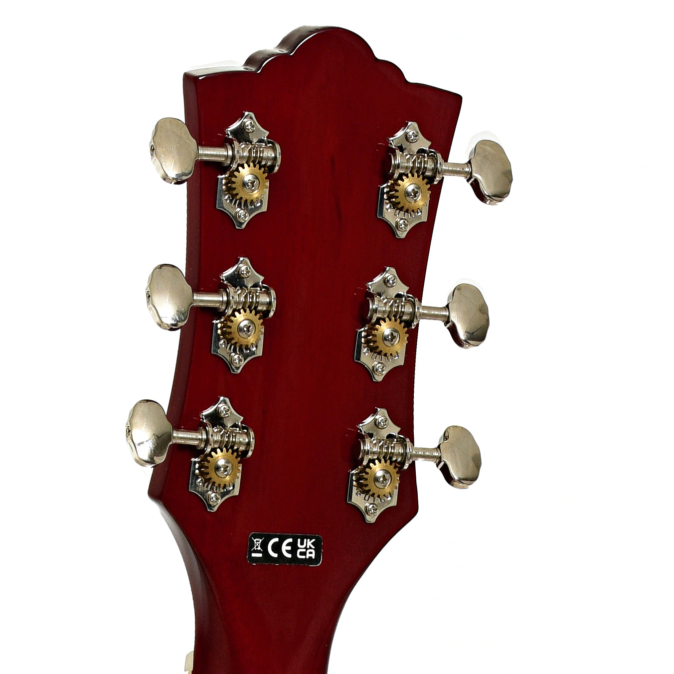Tuners of Guild Starfire I Cherry Red Left Handed Semi-Hollow Body Electric Guitar
