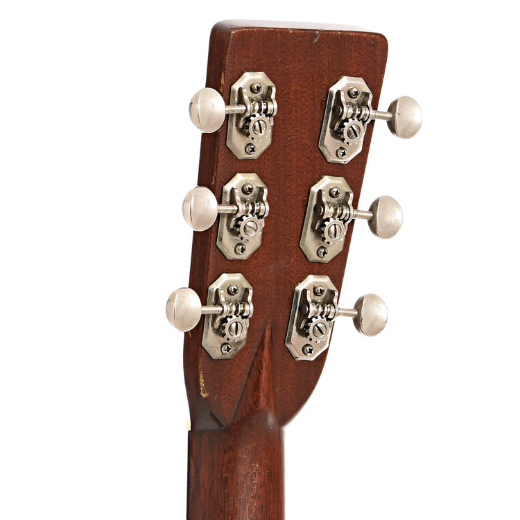 Bck headstock of 1943 Martin 000-28 Acoustic 