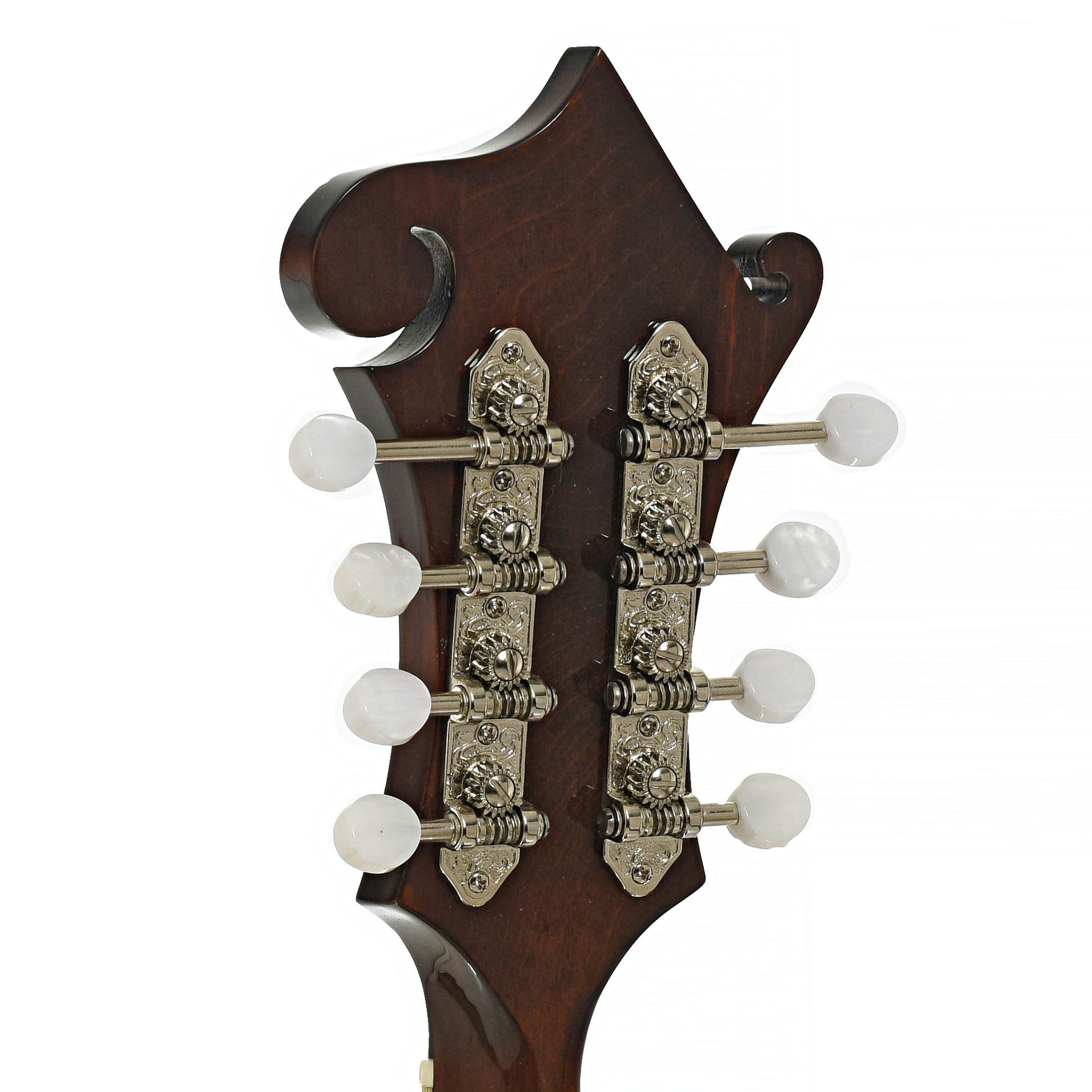 Tuners of Eastman MD514 BK LTD F-Style Mandolin  