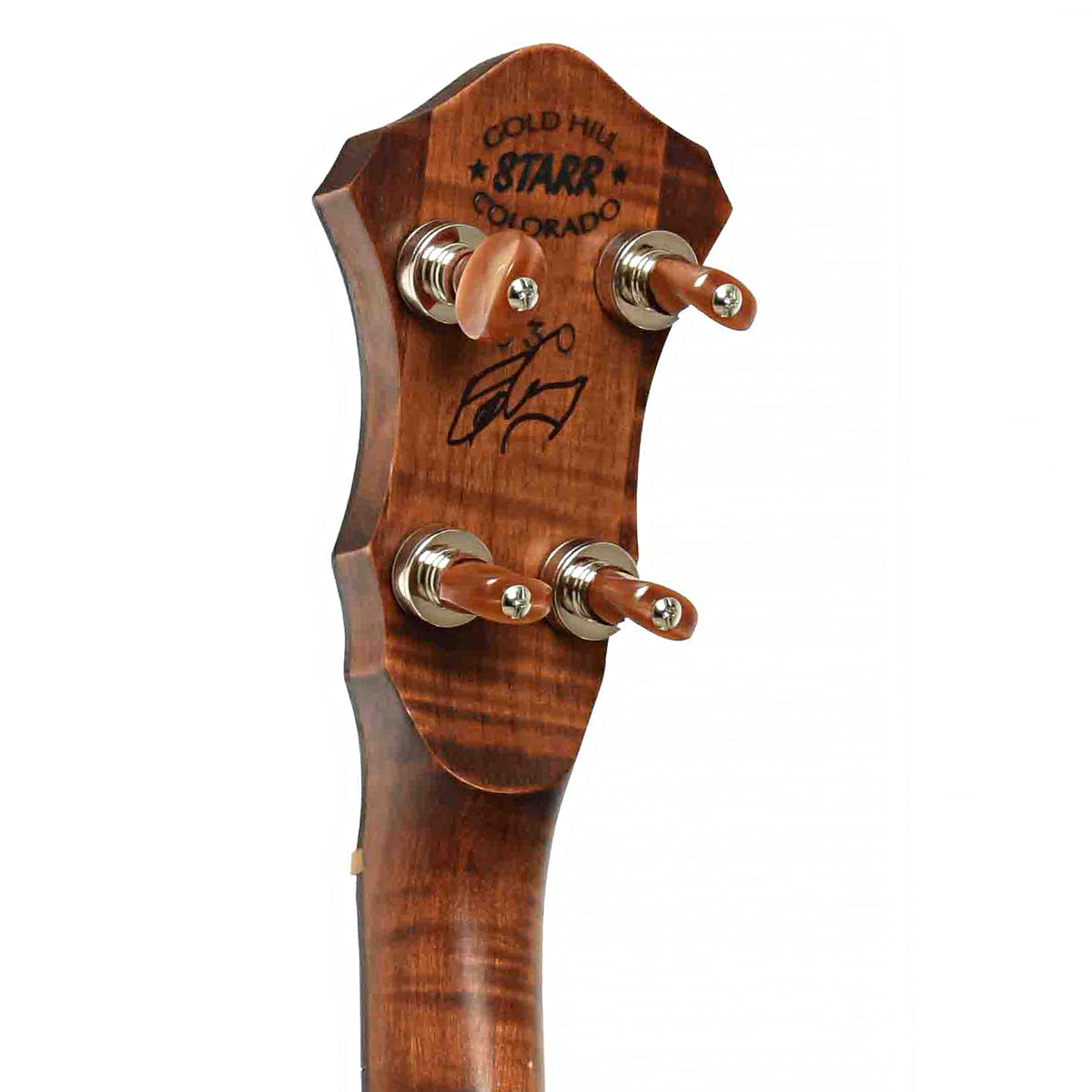 Tuners of Starr 11 in. Curly Maple Openback