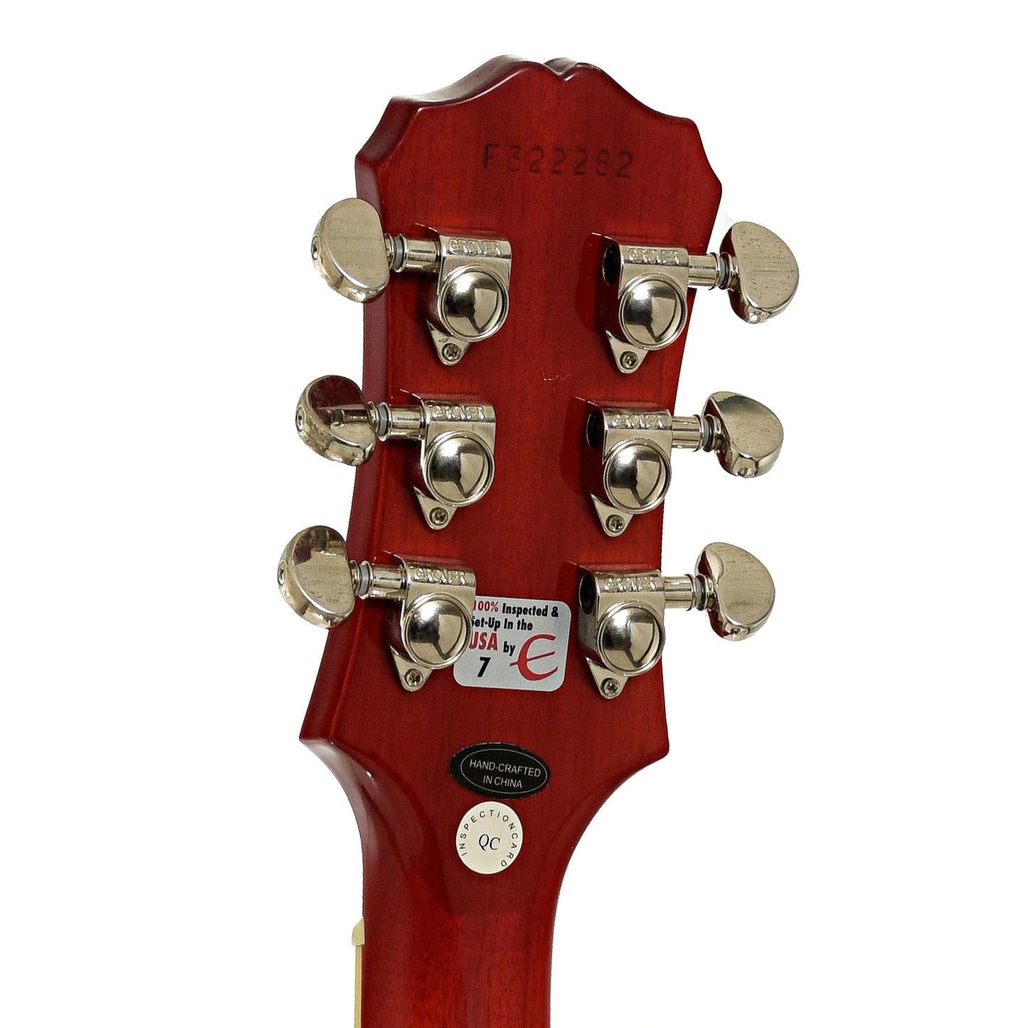 Tuners of Epiphone Les Paul 1960 Tribute Plus Electric Guitar