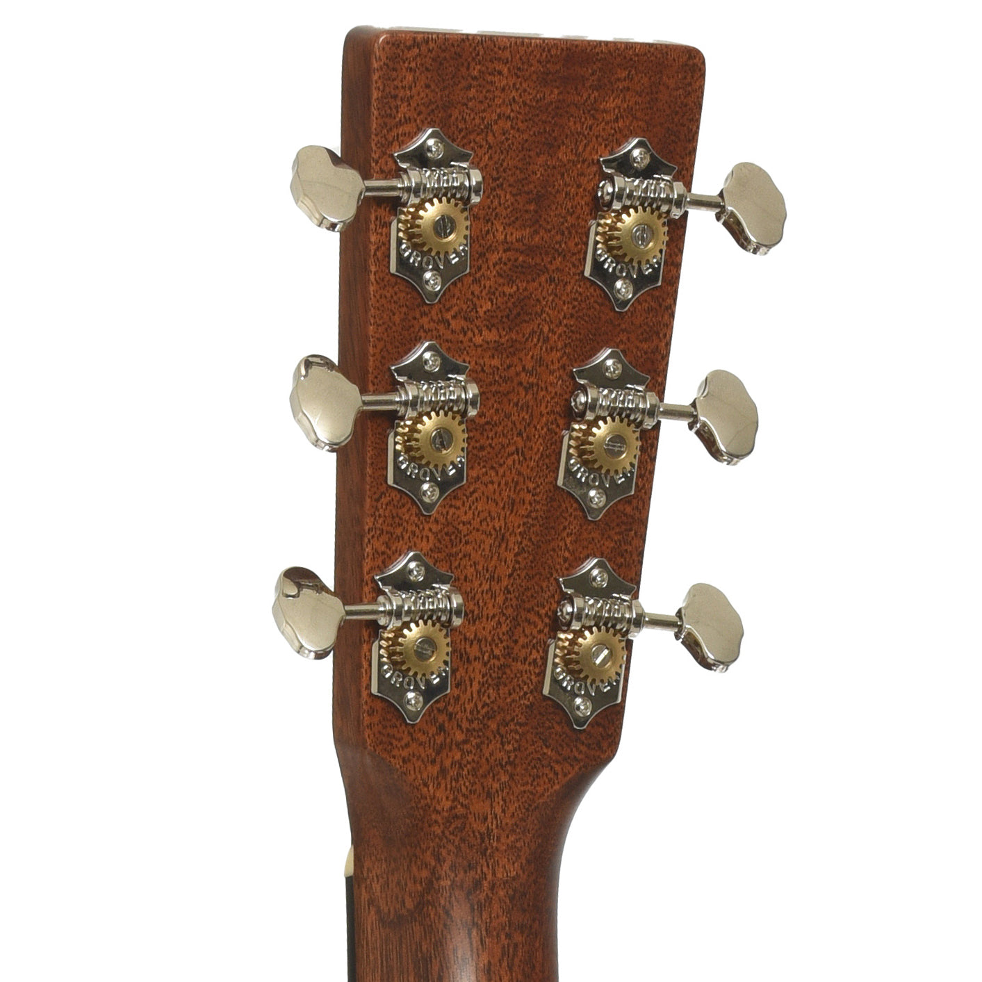 Tuners of Martin 0-18 Custom Shop Acoustic Guitar
