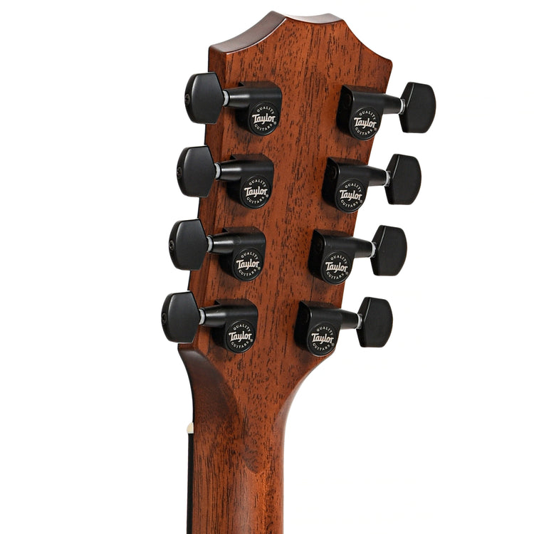 Back headstock of Taylor 326ce Baritone 8-String Special Edition Acoustic