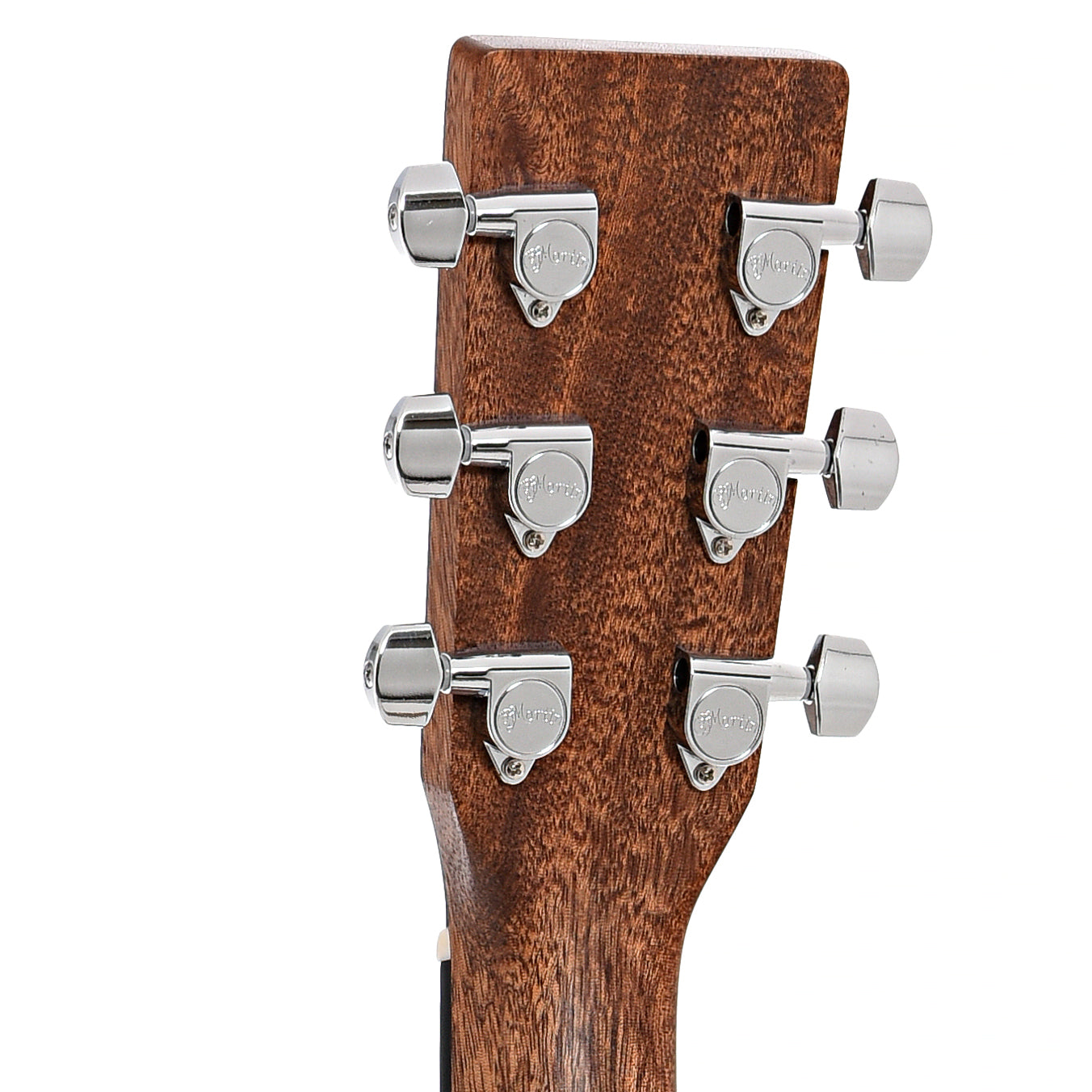 Back headstock of Martin GPC-11E Lefthanded Guitar 